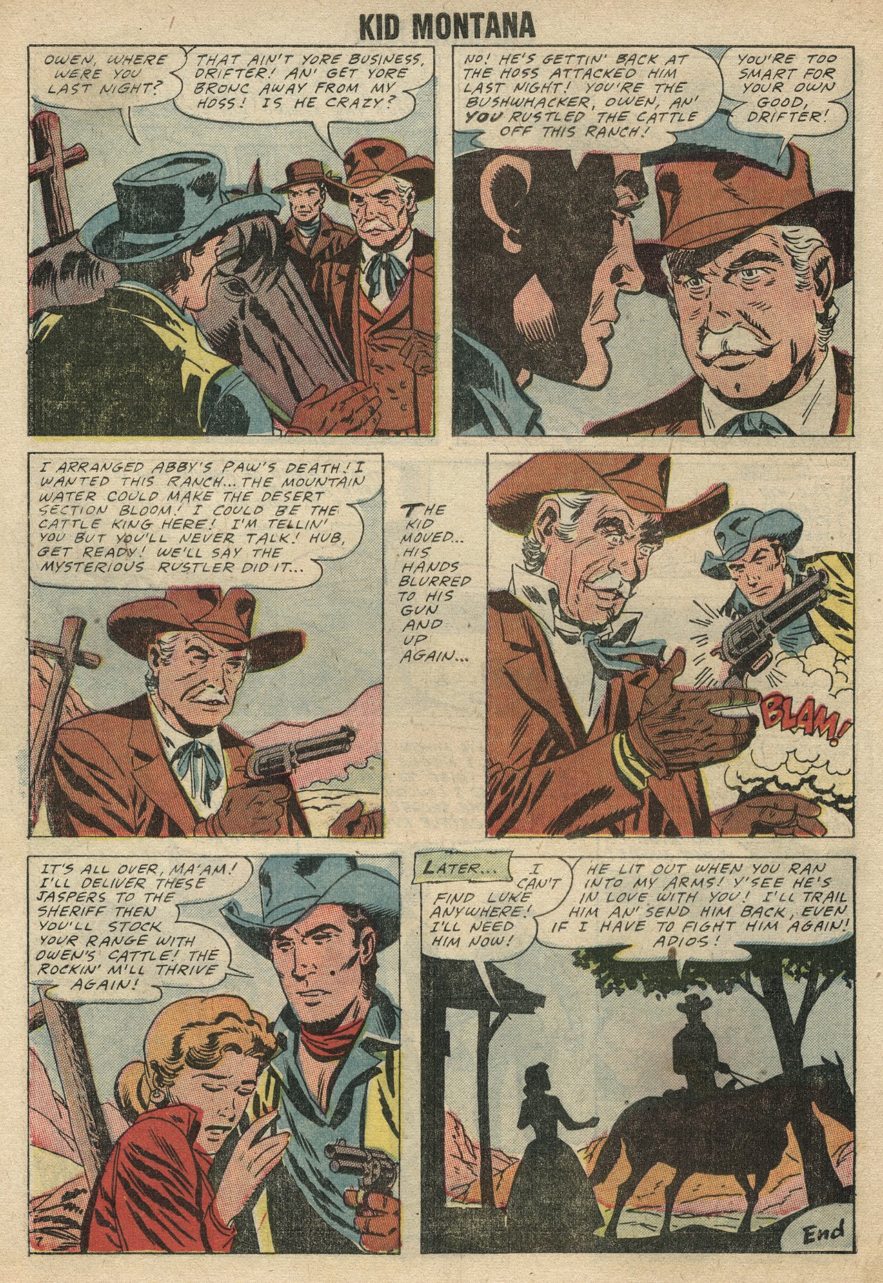 Read online Kid Montana comic -  Issue #13 - 10
