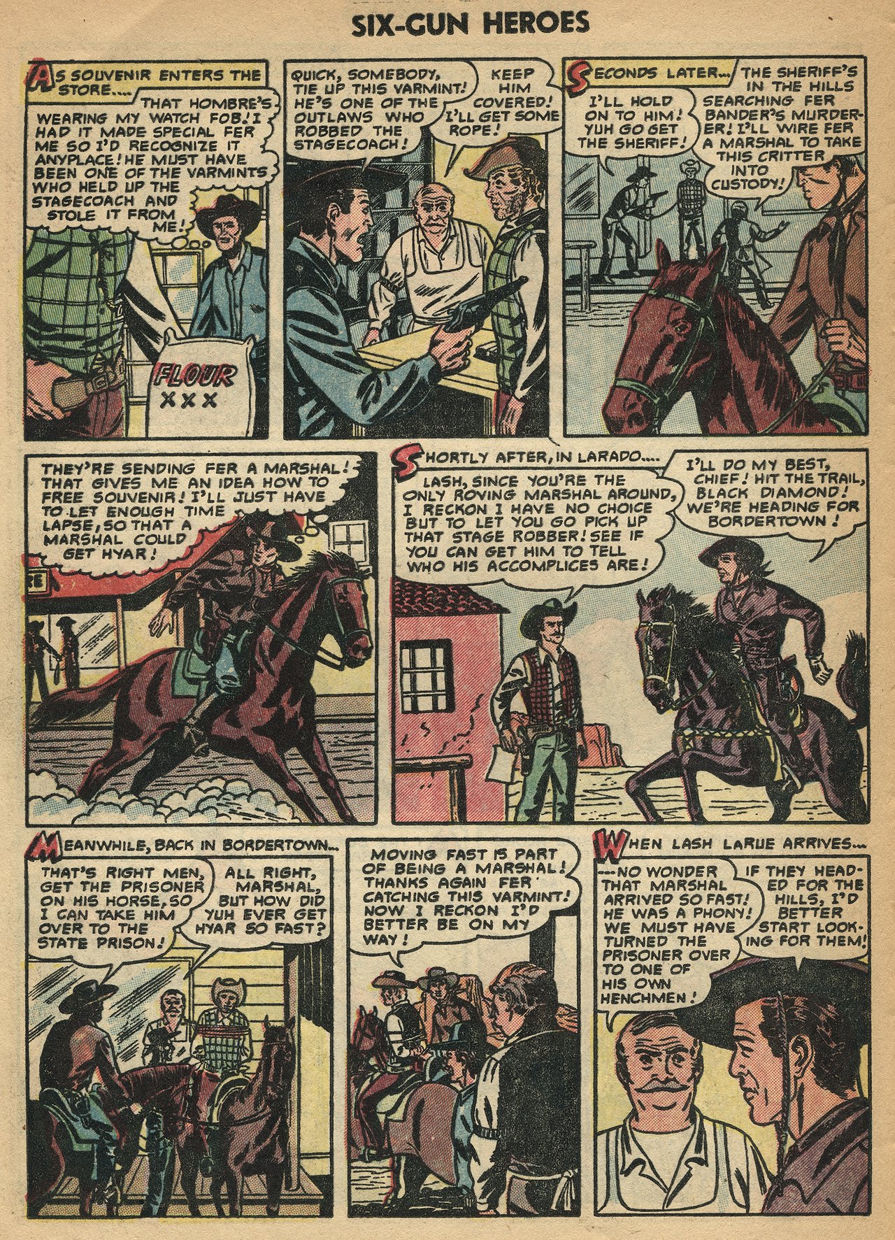 Read online Six-Gun Heroes comic -  Issue #28 - 12