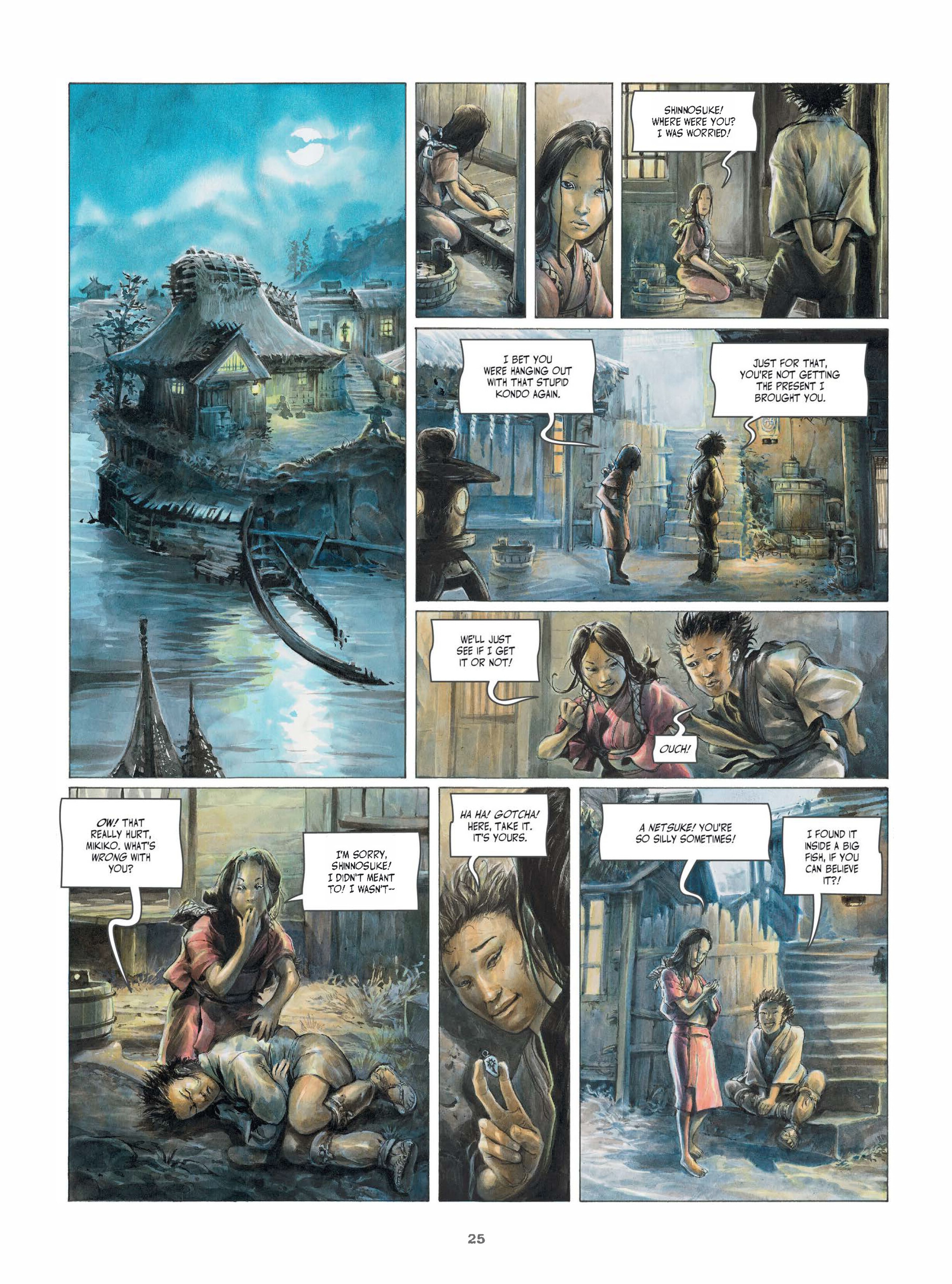 Read online Legends of the Pierced Veil: The Mask of Fudo comic -  Issue # TPB (Part 1) - 25