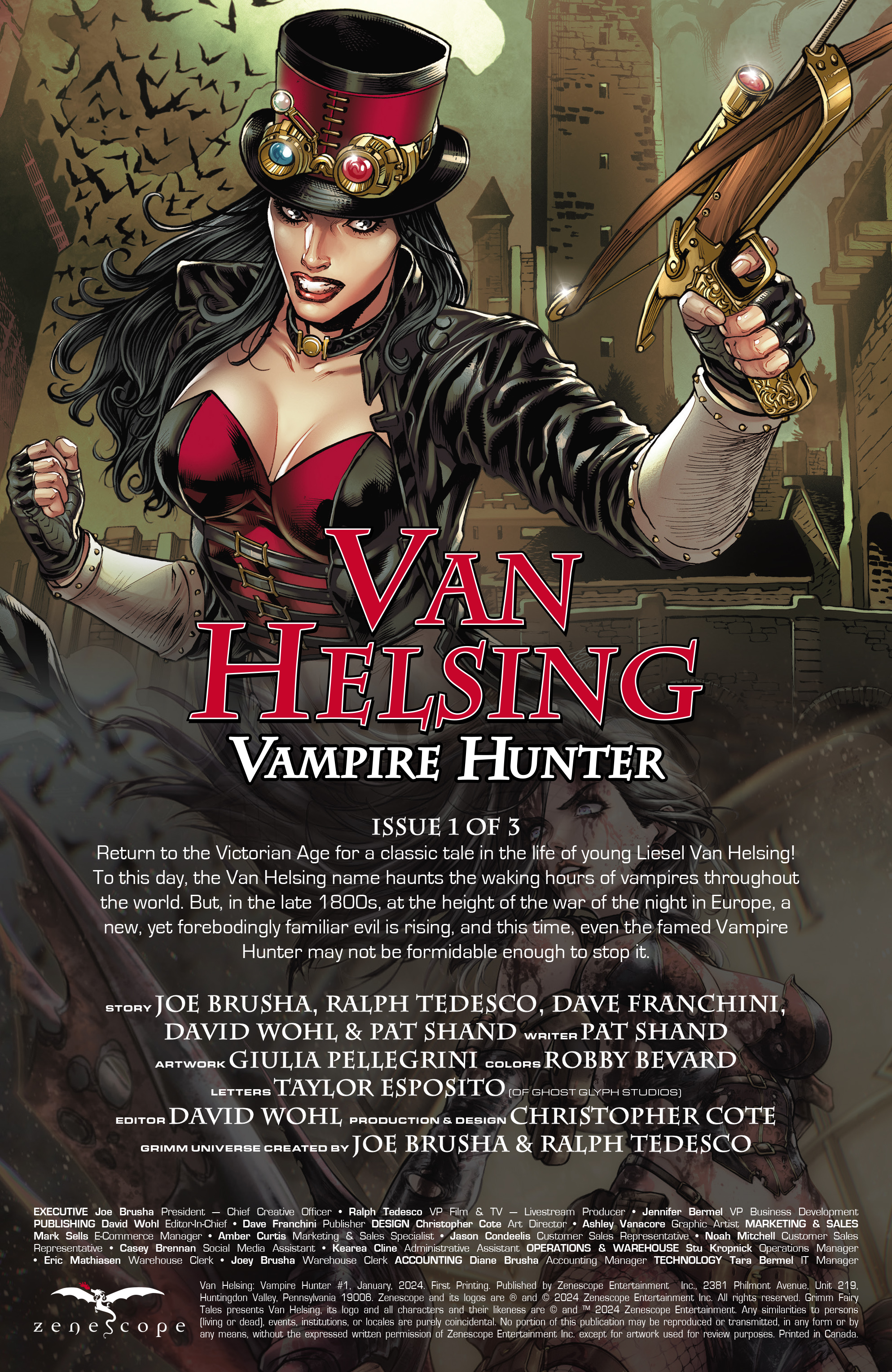 Read online Van Helsing: Vampire Hunter comic -  Issue #1 - 3