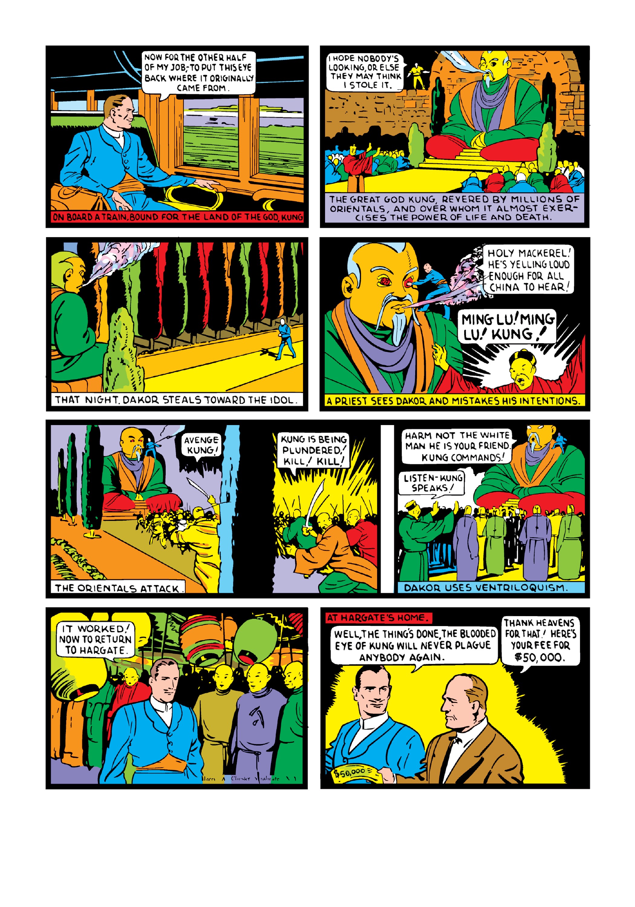 Read online Mystic Comics comic -  Issue # (1940) _Marvel Masterworks - Golden Age  (Part 1) - 63