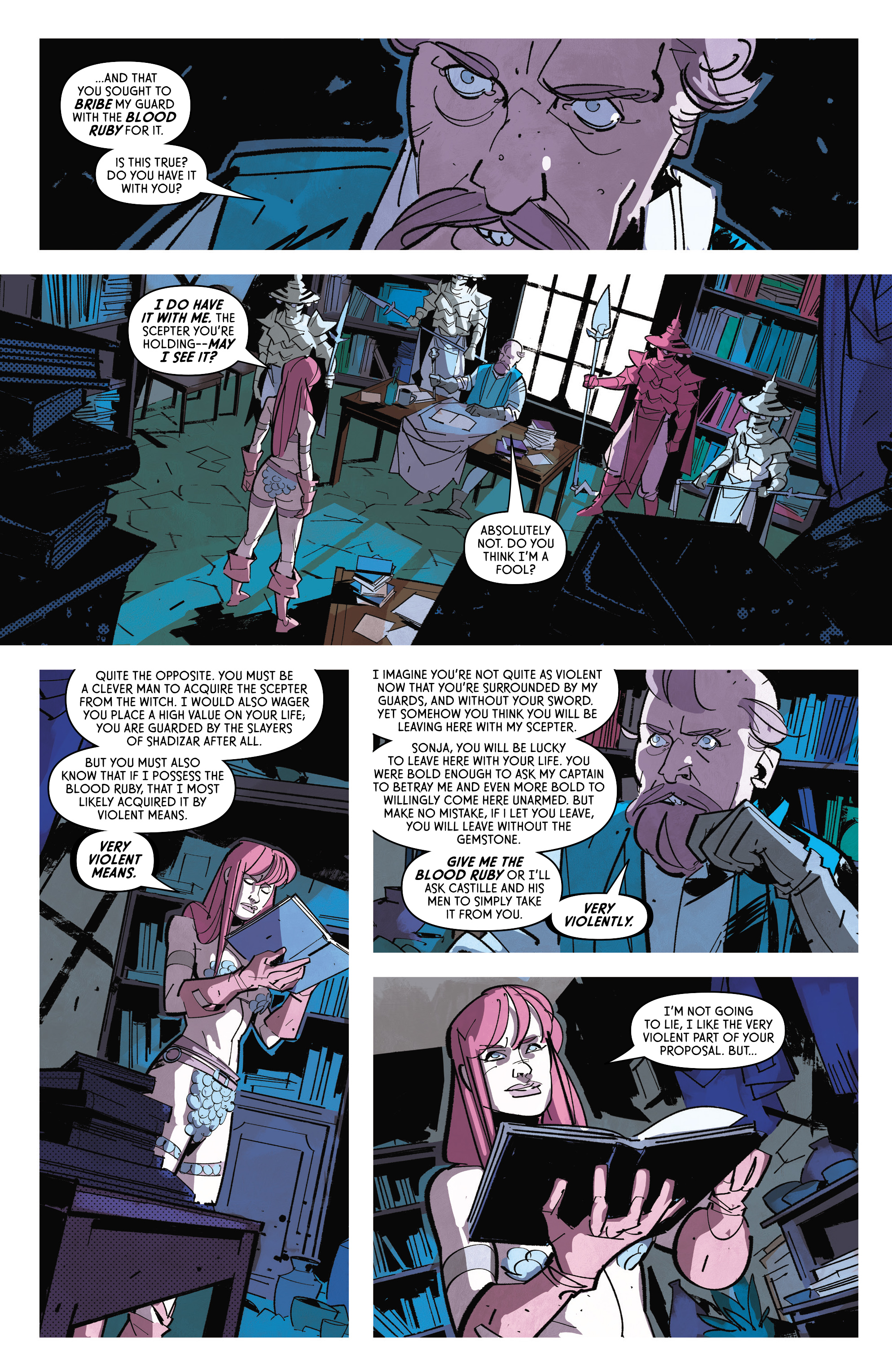 Read online Savage Red Sonja comic -  Issue #4 - 11