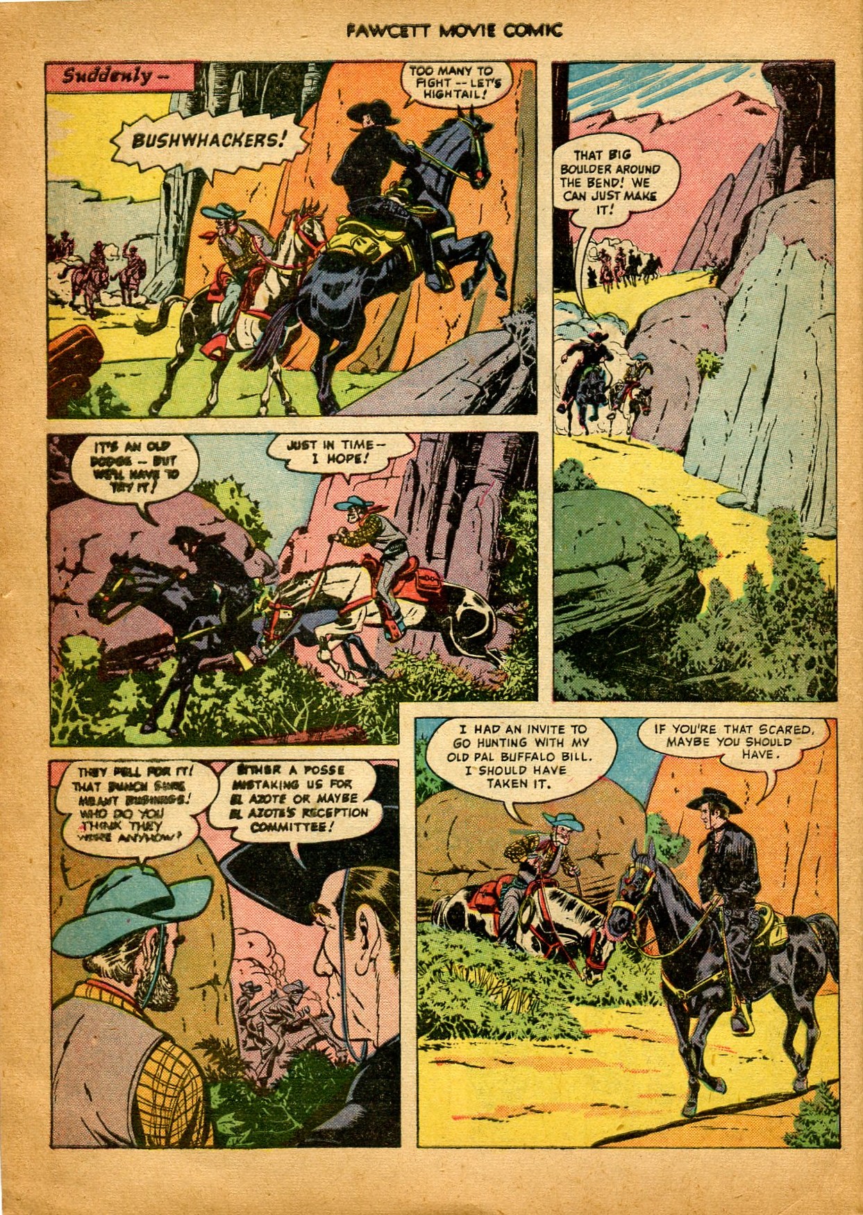 Read online Fawcett Movie Comic comic -  Issue #8 - 8