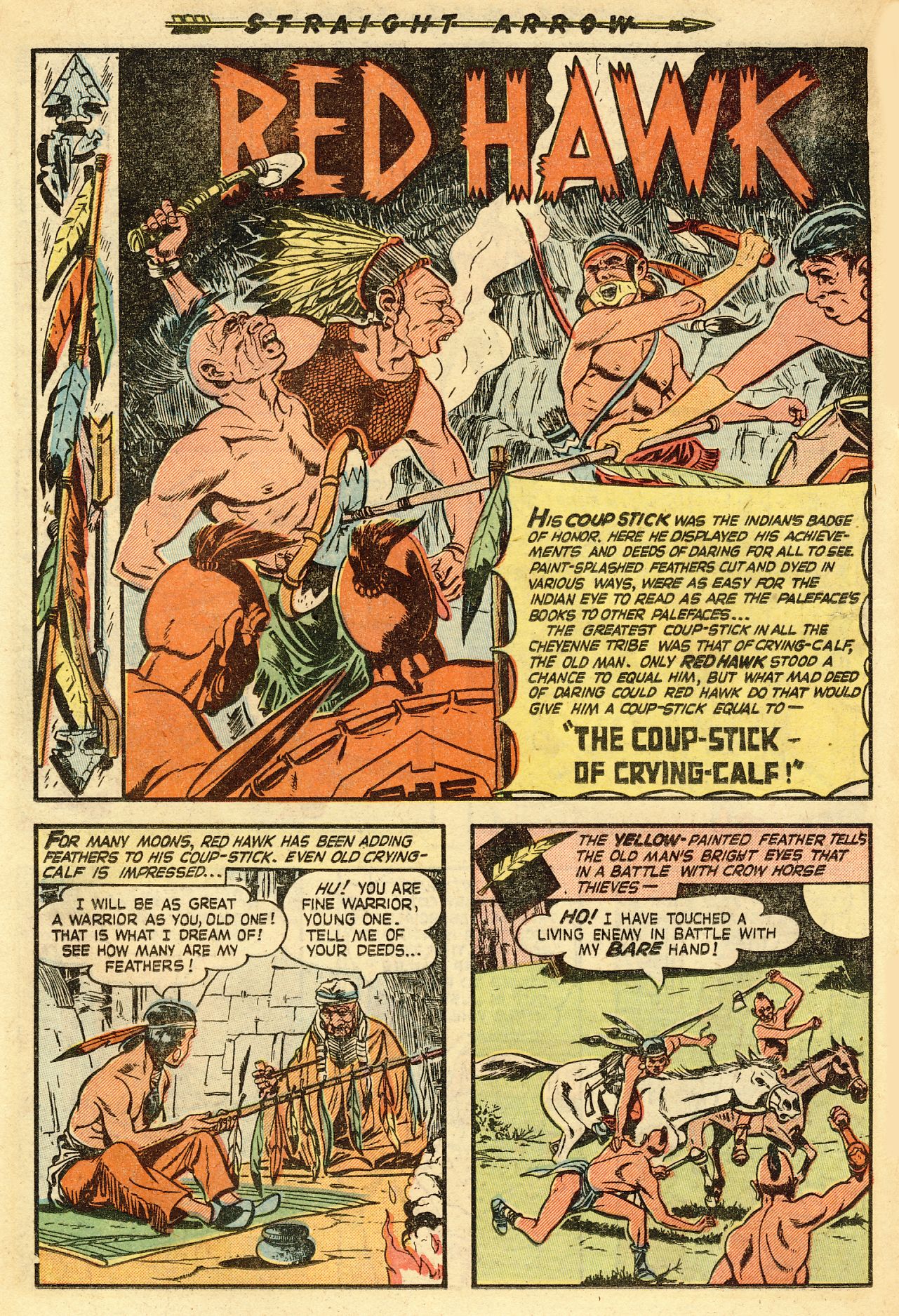 Read online Straight Arrow comic -  Issue #15 - 18