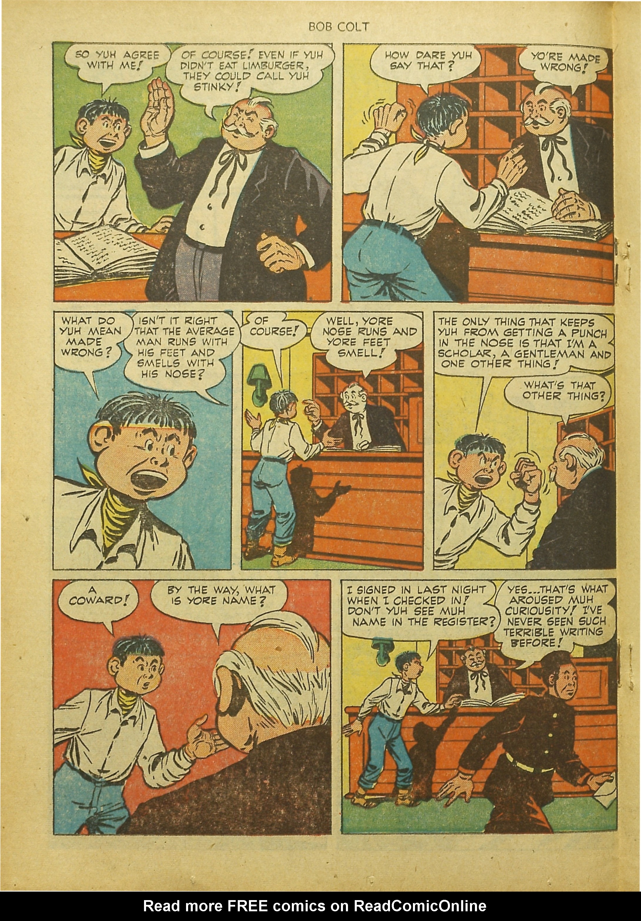 Read online Bob Colt Western comic -  Issue #9 - 18