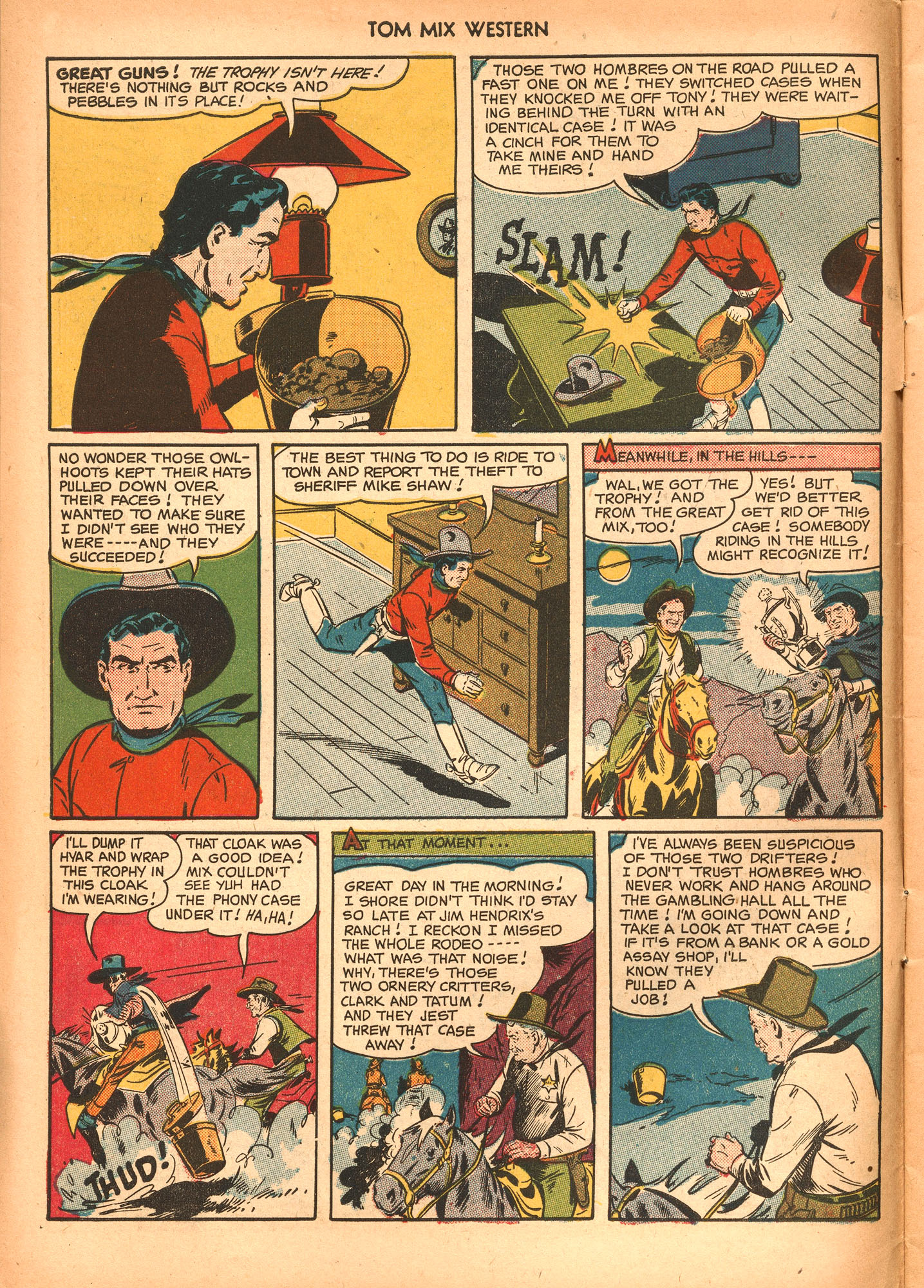 Read online Tom Mix Western (1948) comic -  Issue #34 - 6