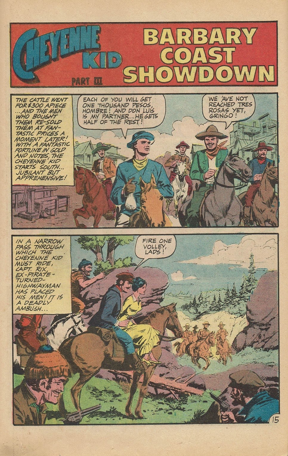 Read online Cheyenne Kid comic -  Issue #59 - 21