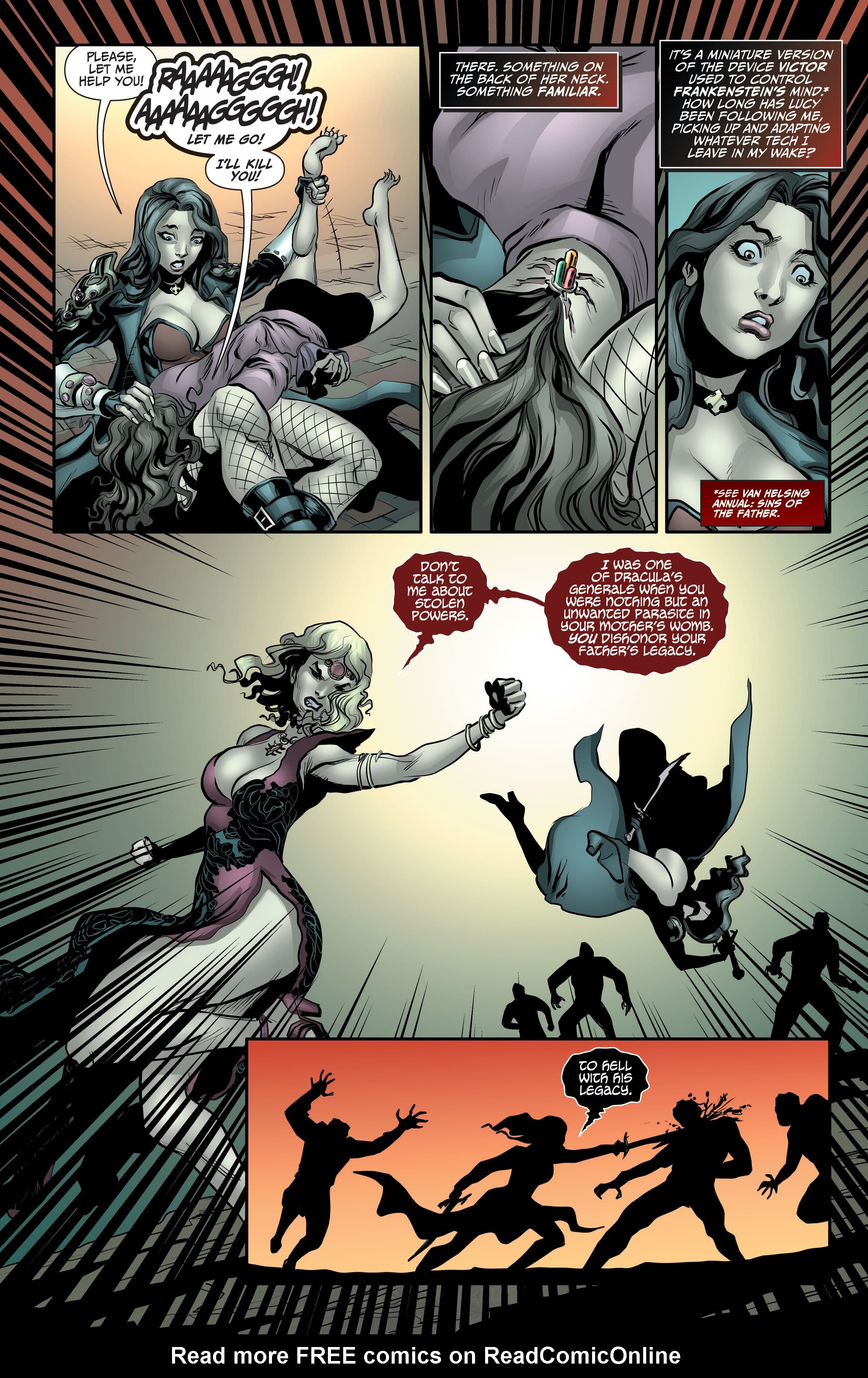 Read online Van Helsing Annual: Bride of the Night comic -  Issue # Full - 36
