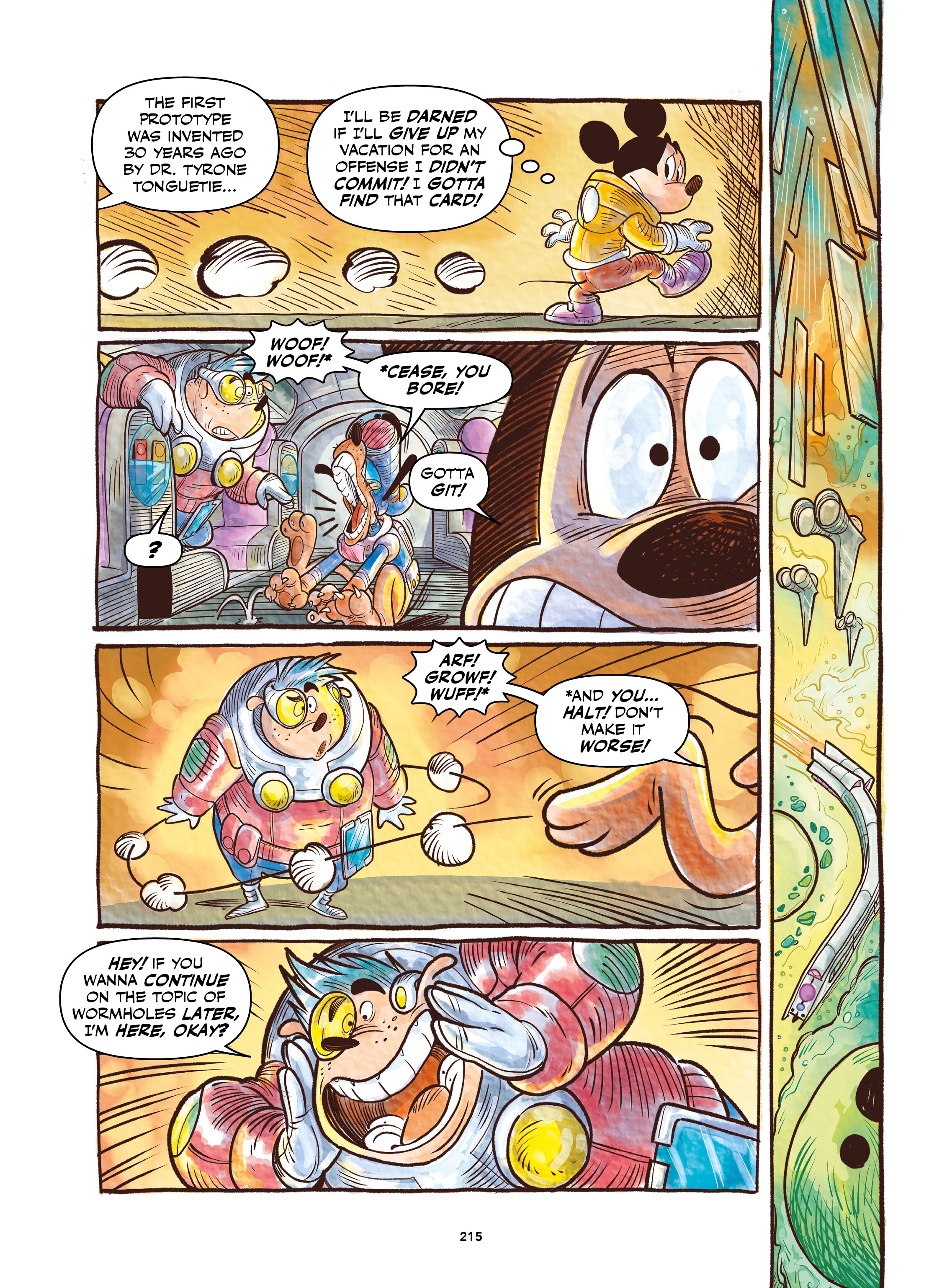 Read online Disney Once Upon a Mouse… In the Future comic -  Issue # TPB (Part 3) - 16