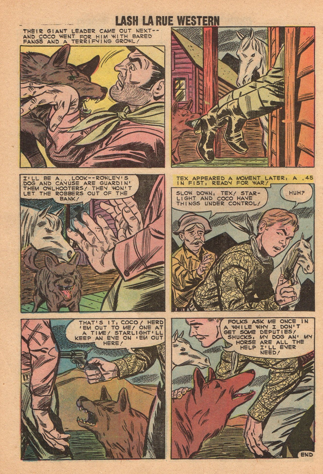 Read online Lash Larue Western (1949) comic -  Issue #76 - 26