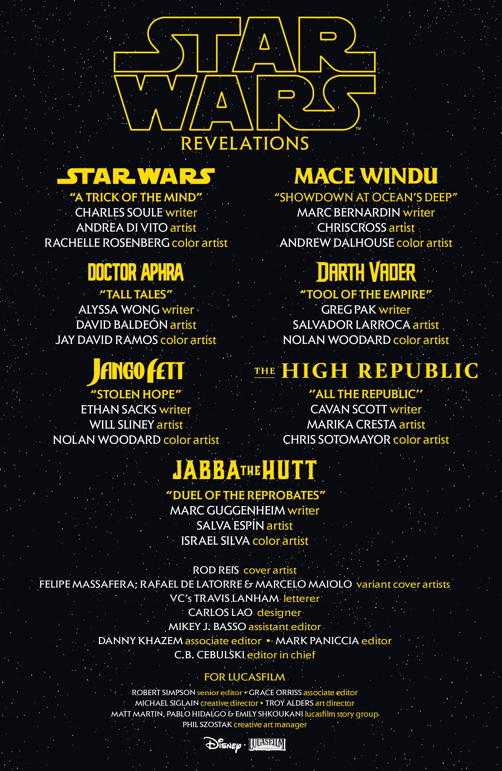 Read online Star Wars: Revelations (2023) comic -  Issue # Full - 2