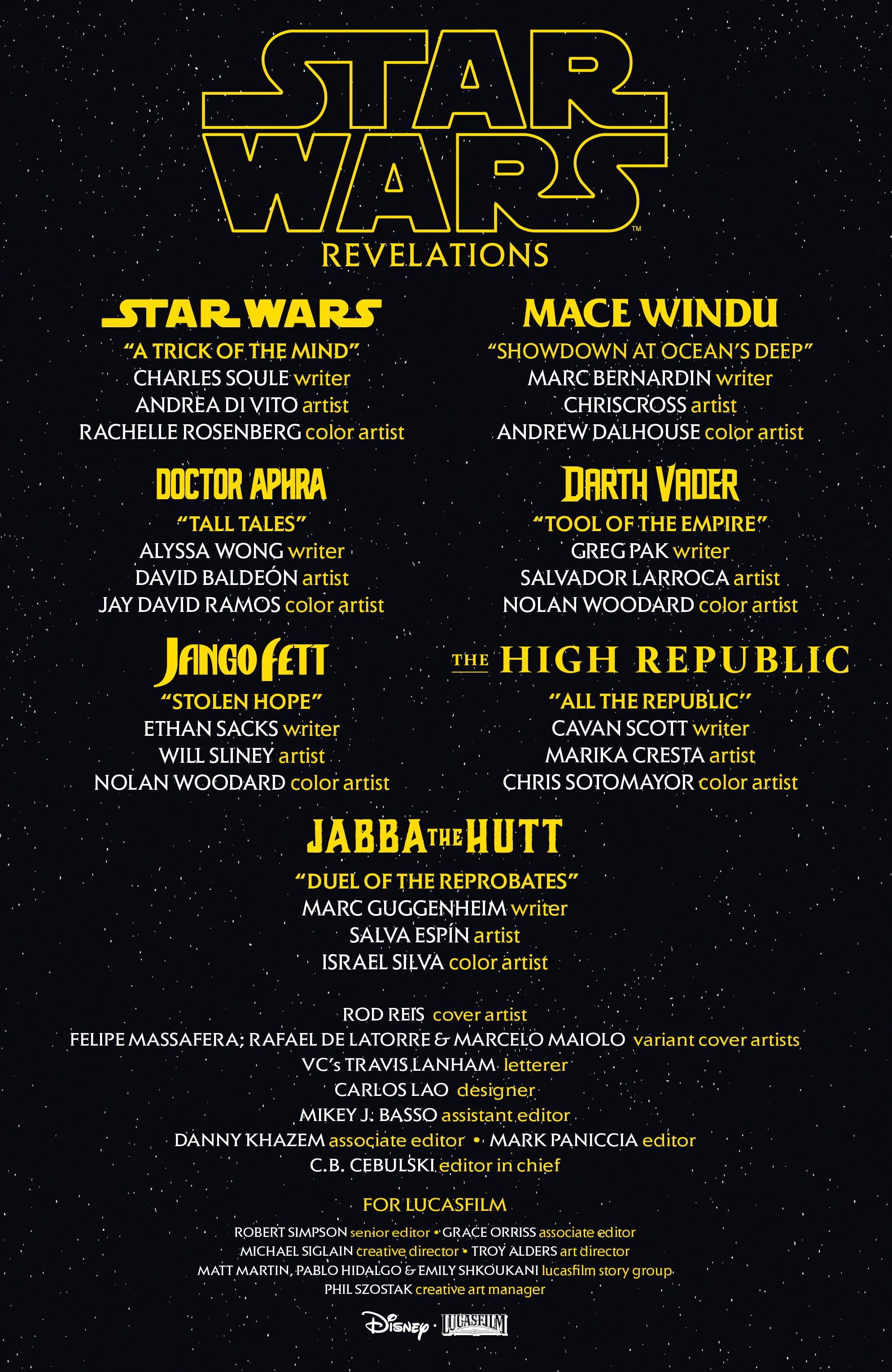 Read online Star Wars: Revelations (2023) comic -  Issue # Full - 2