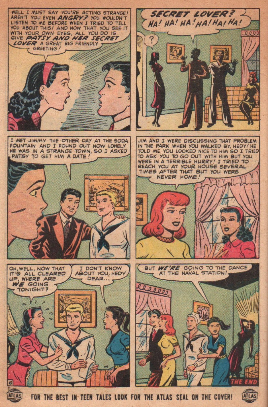 Read online Patsy Walker comic -  Issue #47 - 48