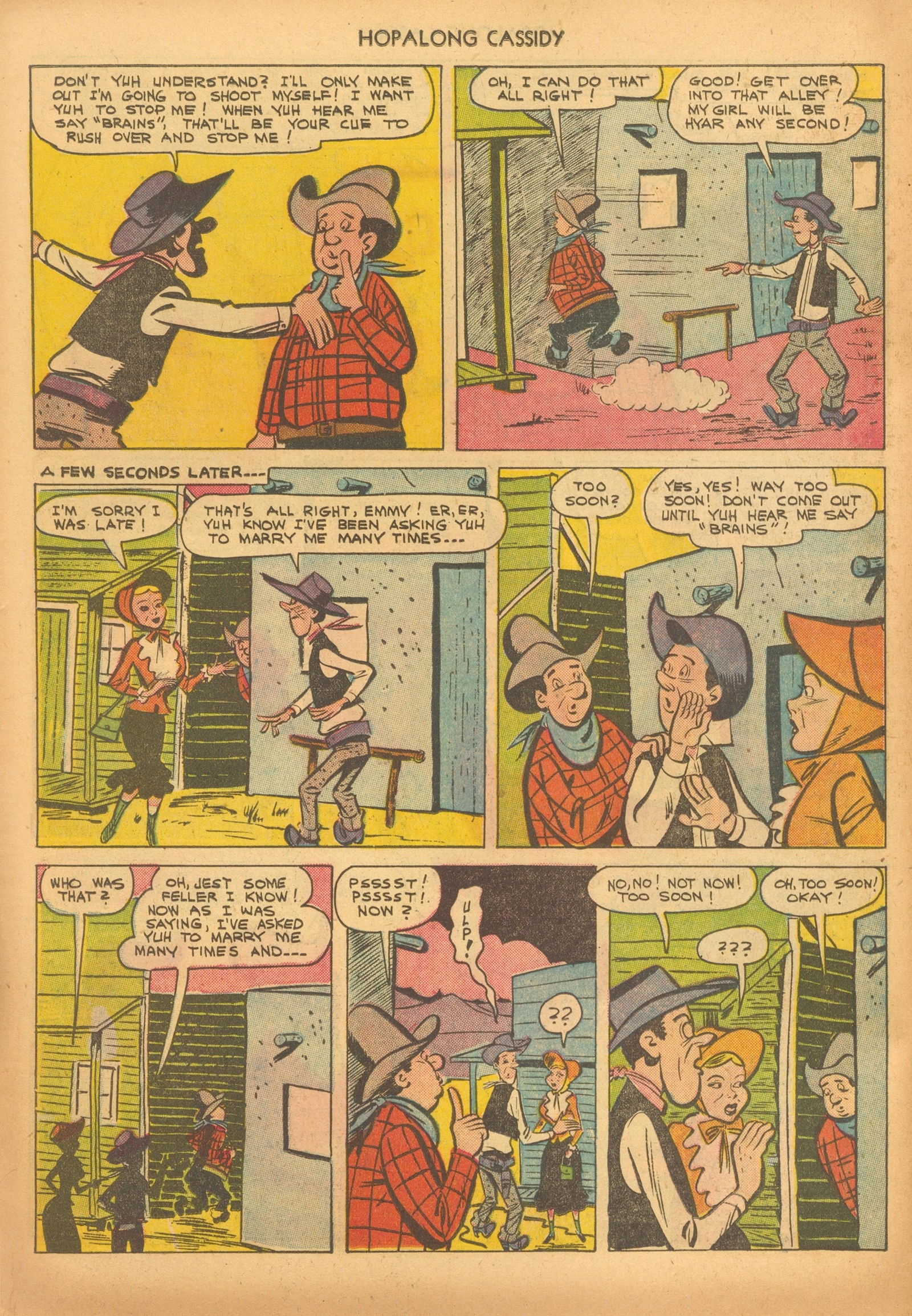 Read online Hopalong Cassidy comic -  Issue #68 - 26