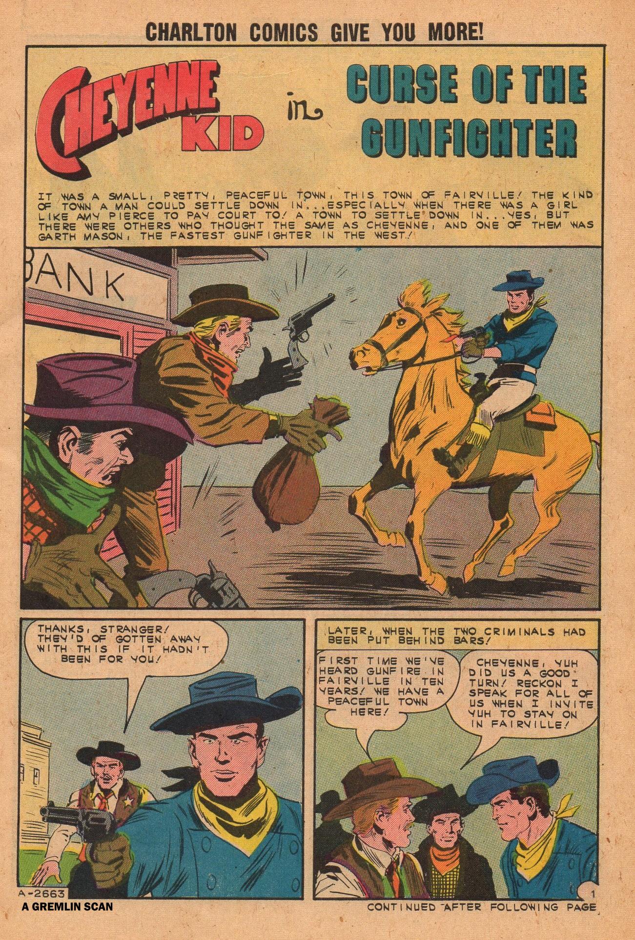 Read online Cheyenne Kid comic -  Issue #42 - 3