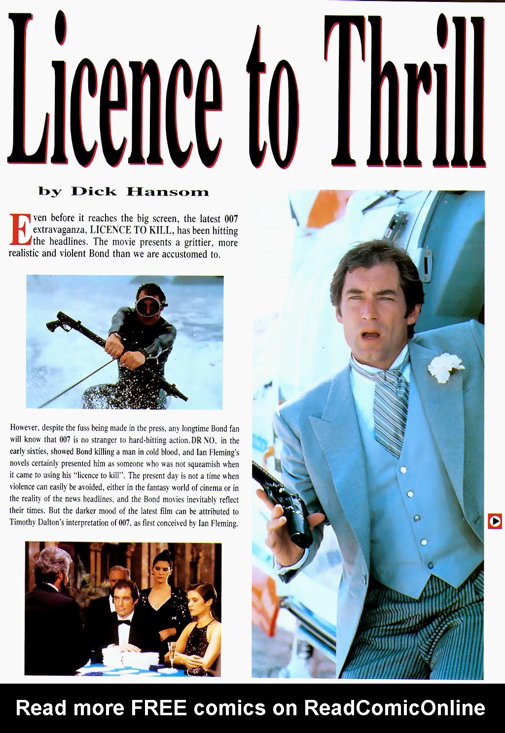 Read online Licence to Kill comic -  Issue # Full - 49