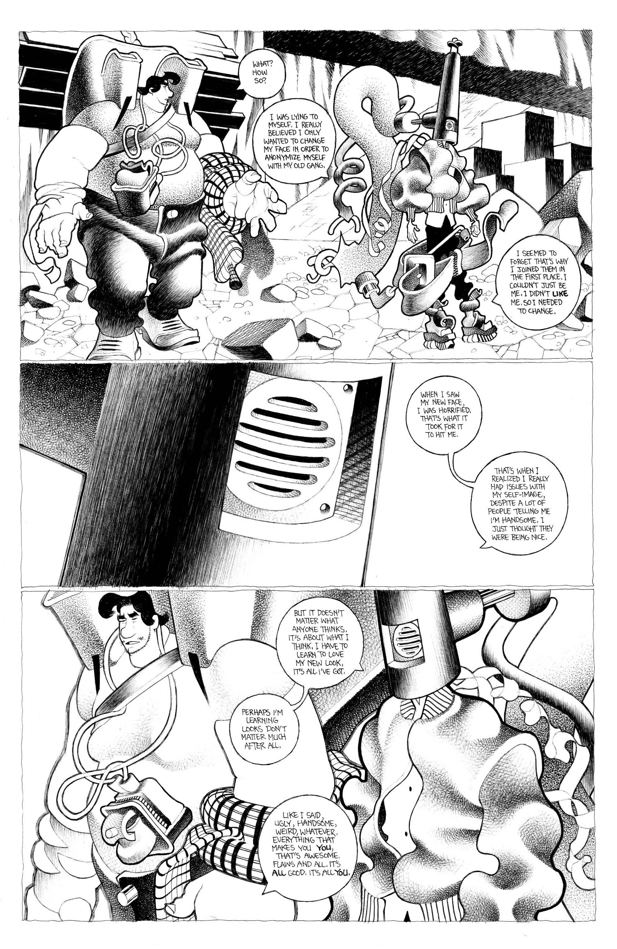 Read online Faceless and the Family comic -  Issue #4 - 23