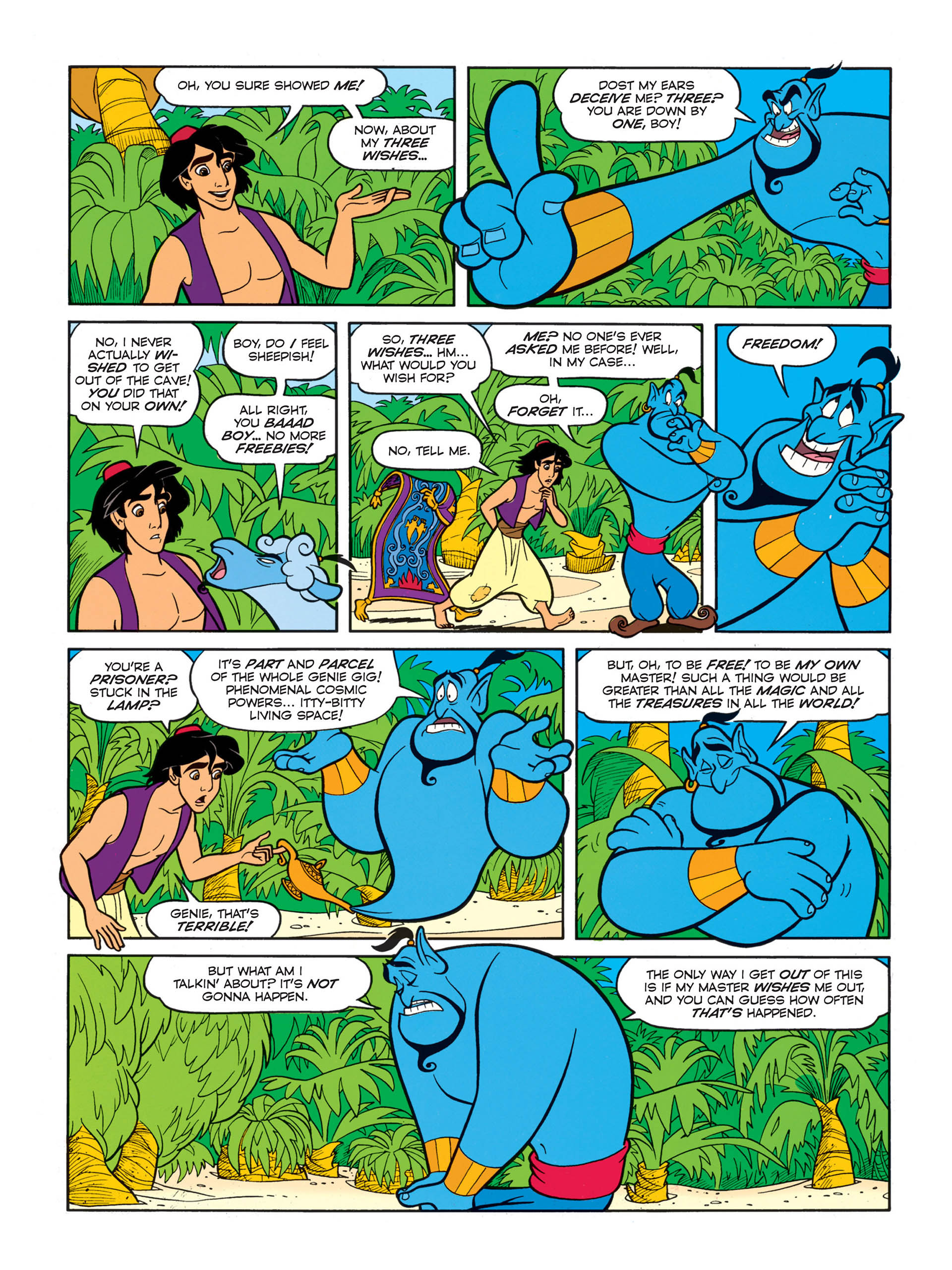 Read online Disney's Aladdin - The Official Movie Adaptation comic -  Issue # Full - 24