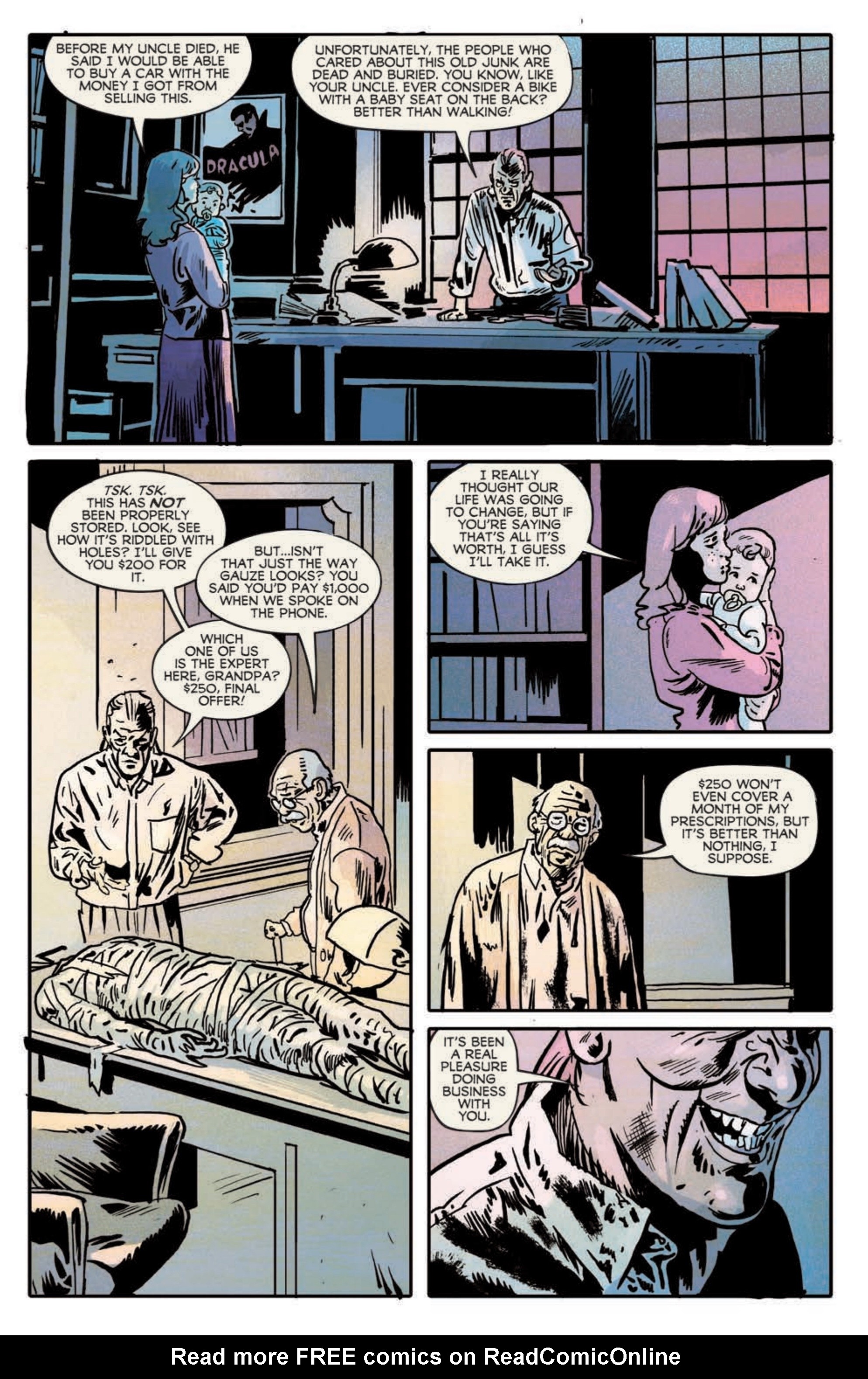 Read online Creepshow: Joe Hill's Wolverton Station comic -  Issue # Full - 4