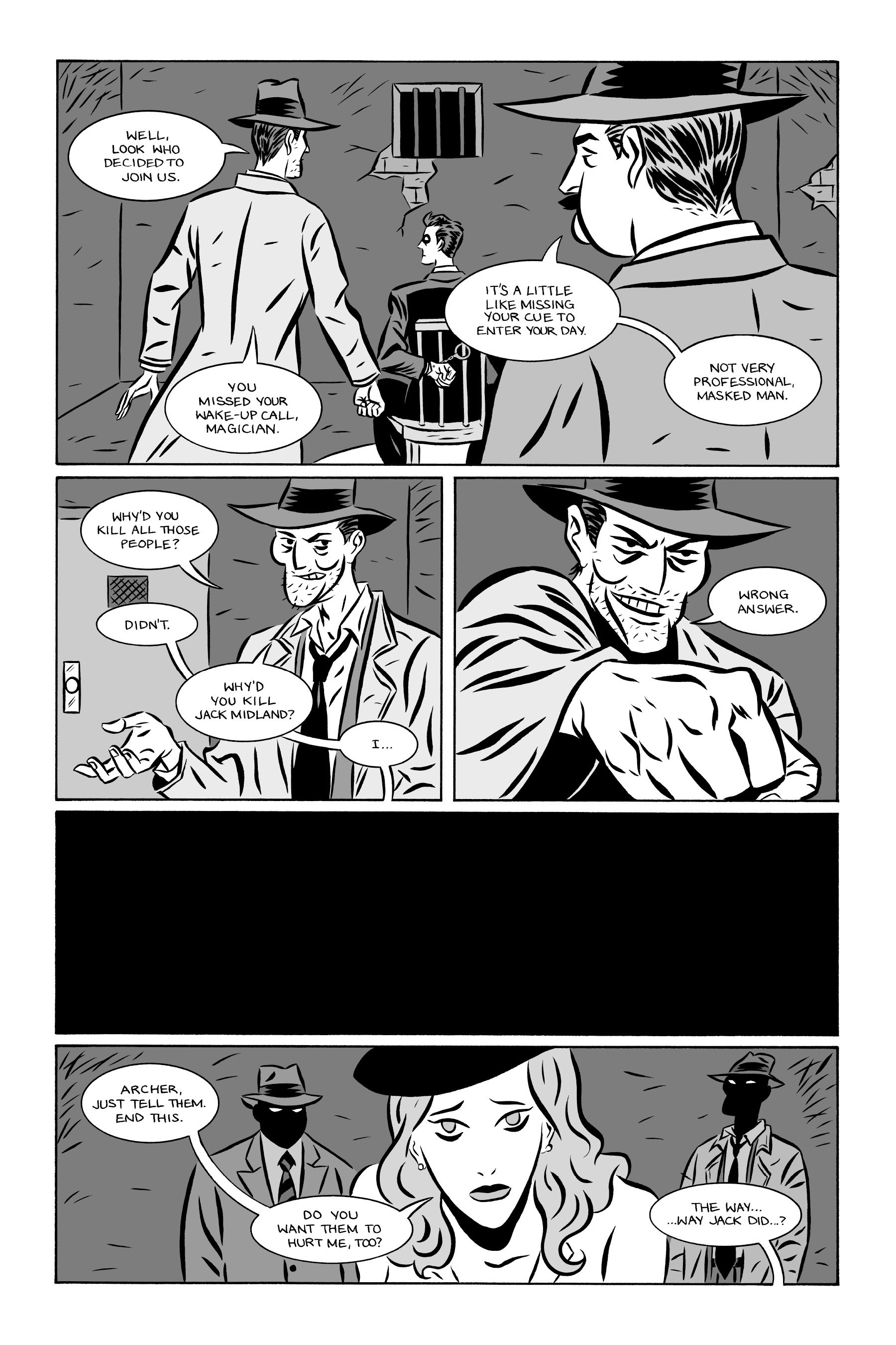 Read online Archer Coe and the Thousand Natural Shocks comic -  Issue #10 - 12