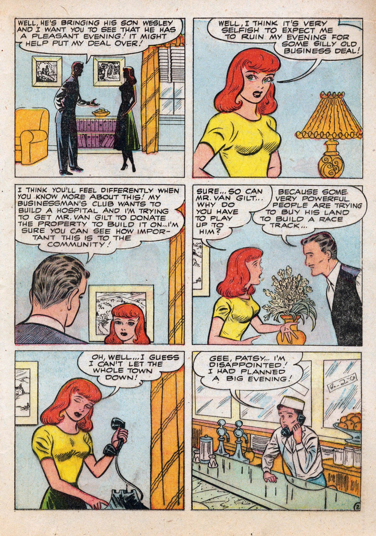 Read online Patsy and Hedy comic -  Issue #9 - 23