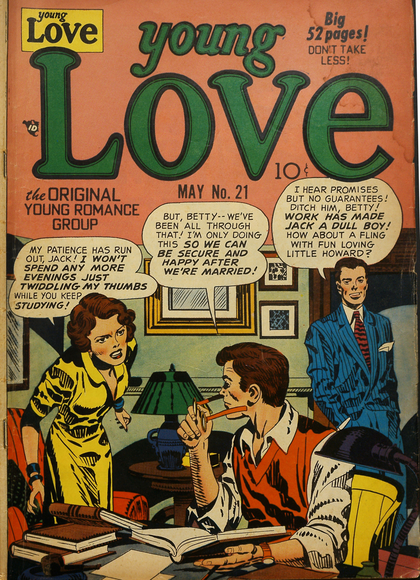 Read online Young Love (1949) comic -  Issue #21 - 1