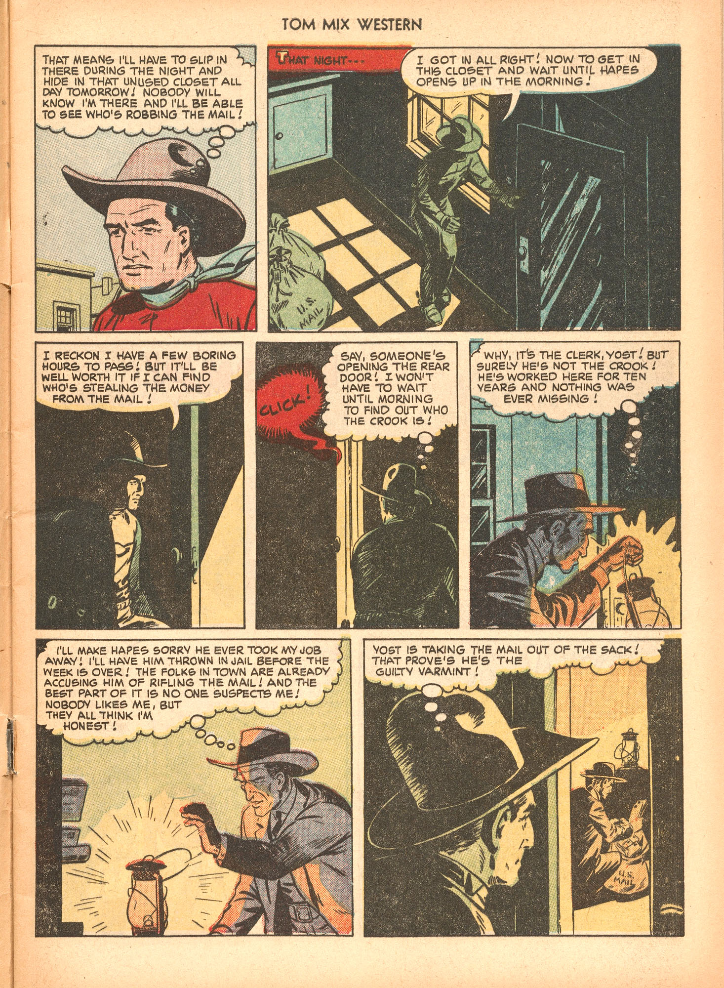Read online Tom Mix Western (1948) comic -  Issue #40 - 9