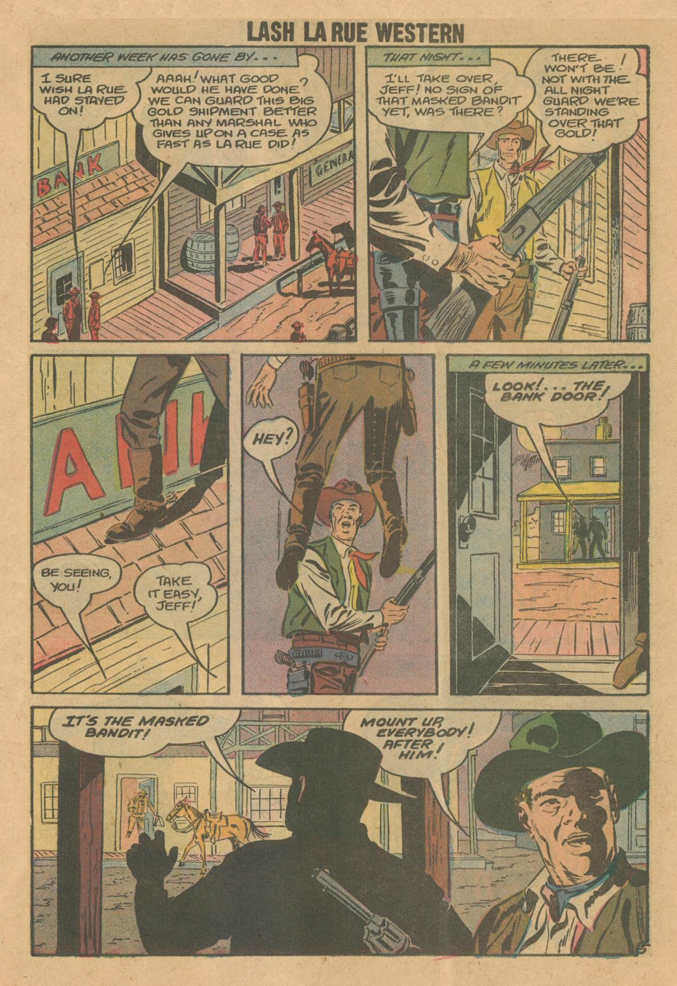 Read online Lash Larue Western (1949) comic -  Issue #69 - 6