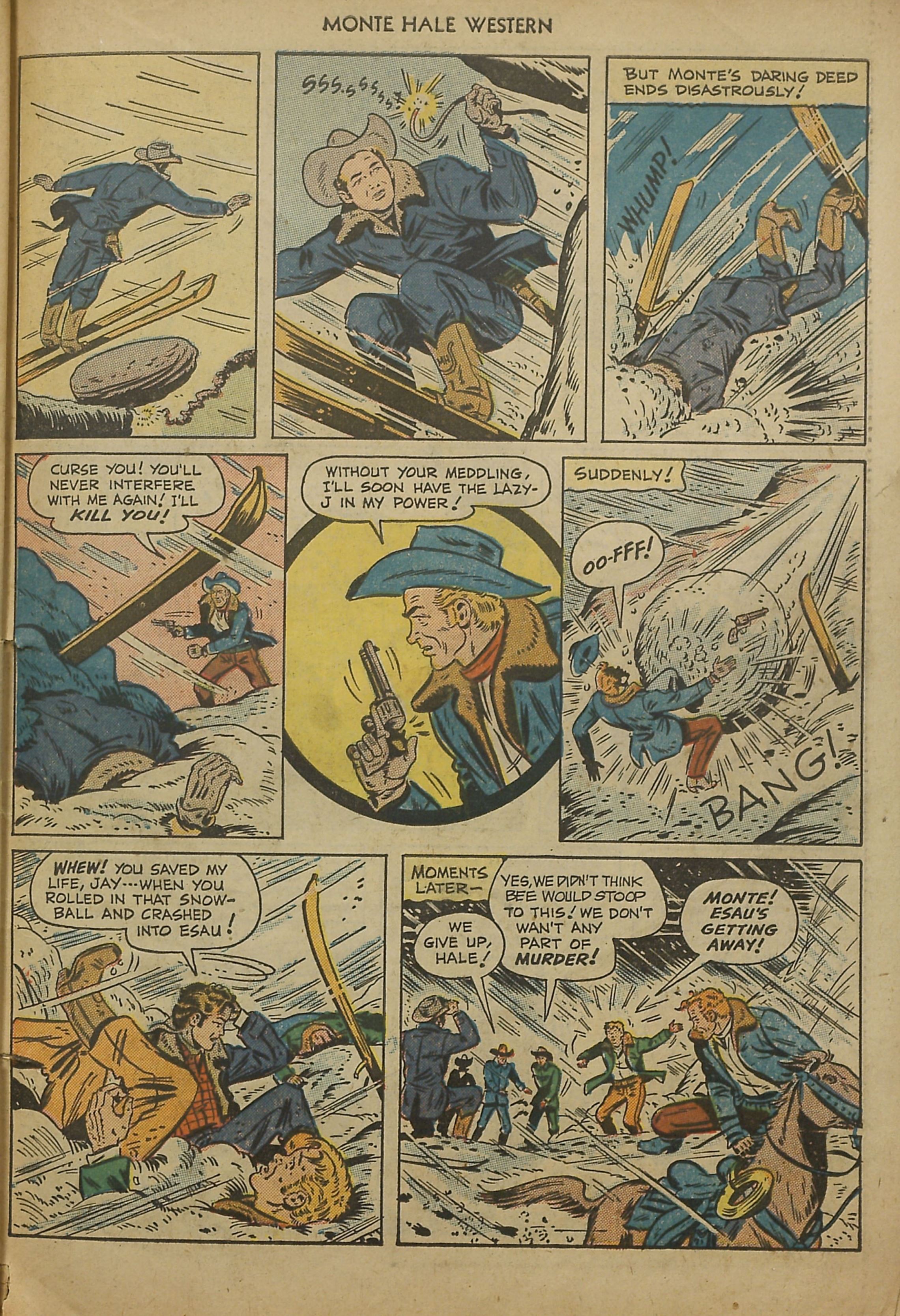 Read online Monte Hale Western comic -  Issue #45 - 32
