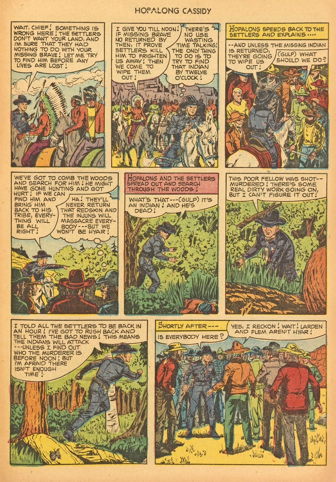 Read online Hopalong Cassidy comic -  Issue #63 - 19