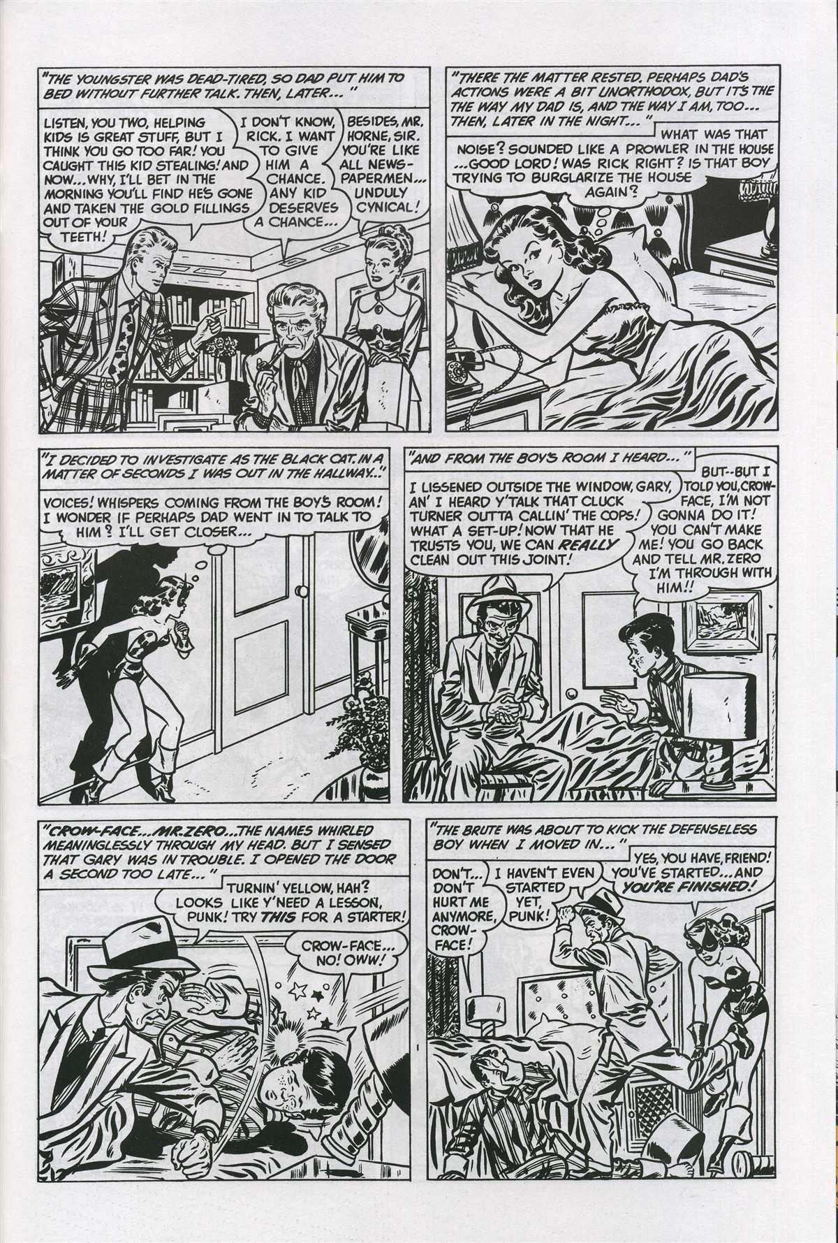 Read online Alfred Harvey's Black Cat (The Origins) comic -  Issue #1 - 39