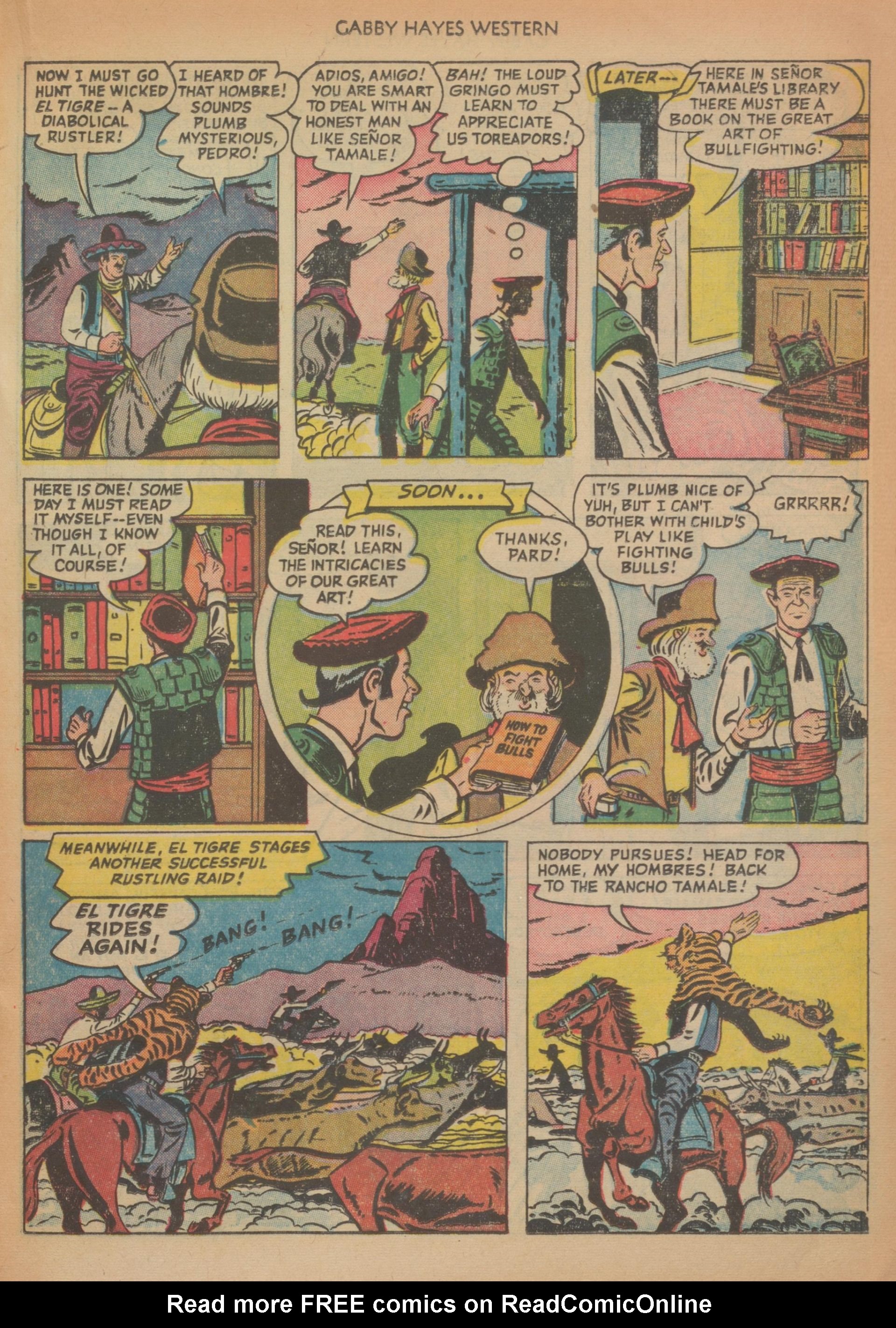 Read online Gabby Hayes Western comic -  Issue #39 - 17