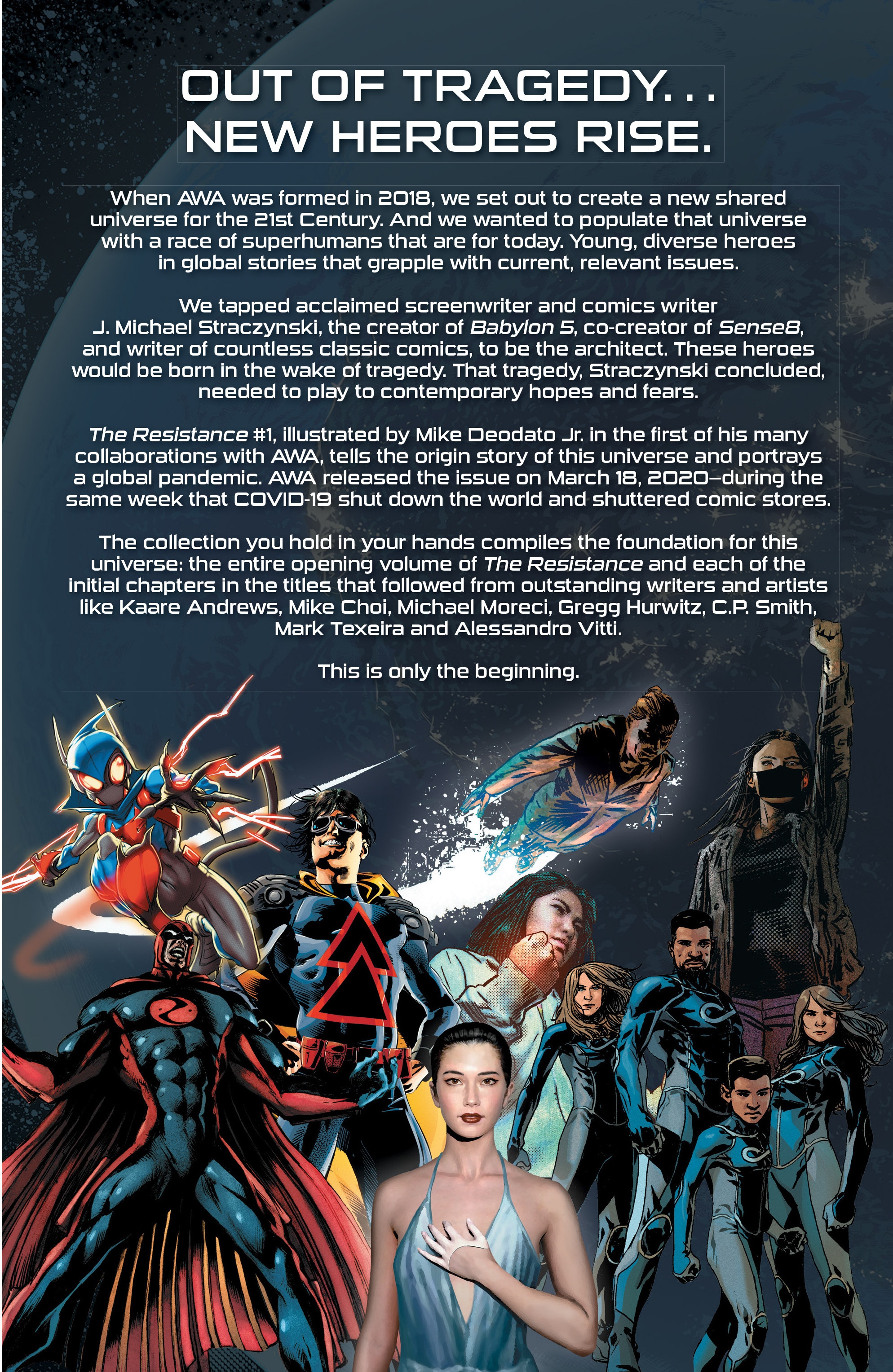 Read online The Resistance Universe: The Origins comic -  Issue # TPB (Part 1) - 2