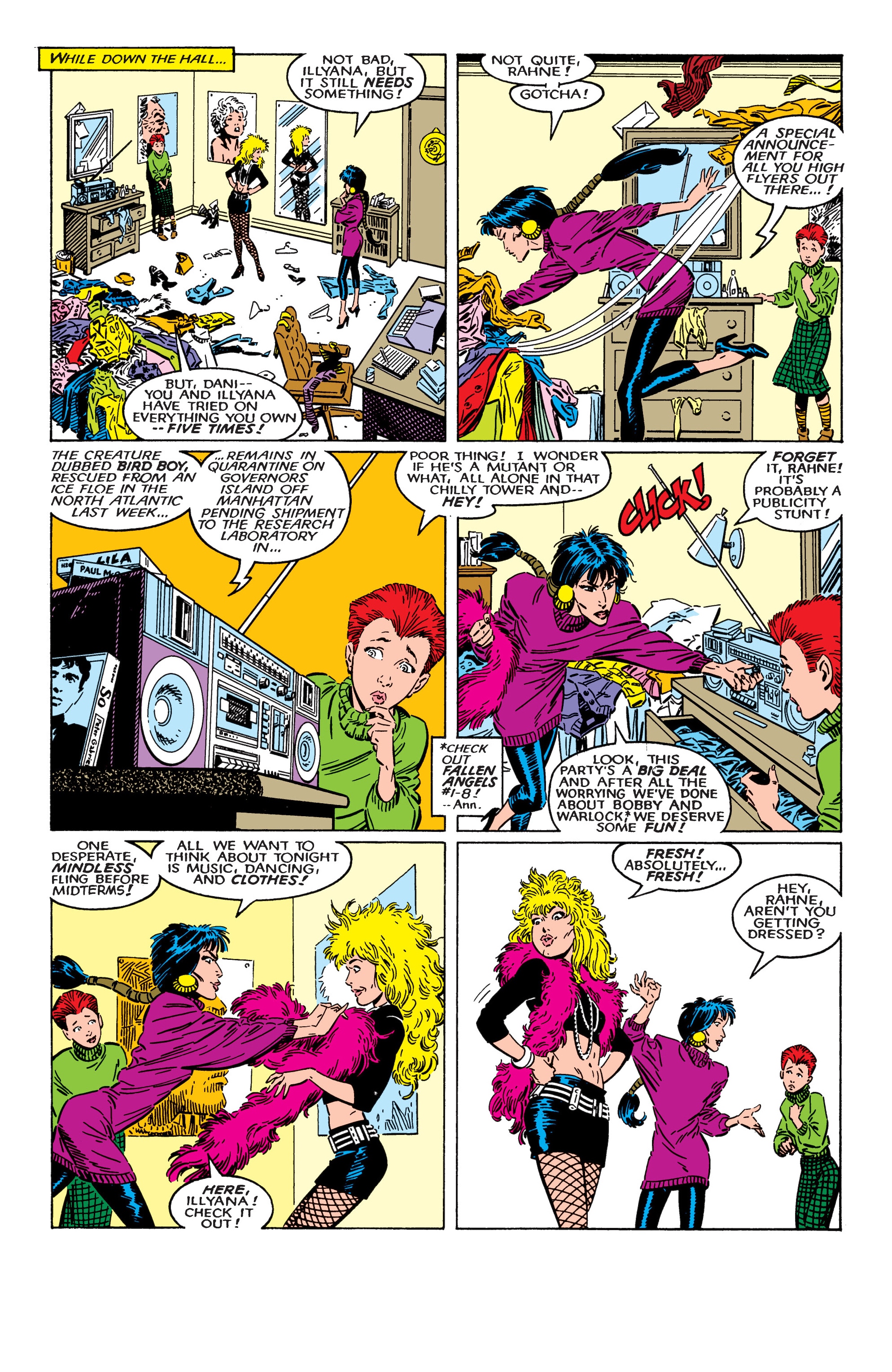 Read online The New Mutants comic -  Issue # _Omnibus 3 (Part 1) - 9