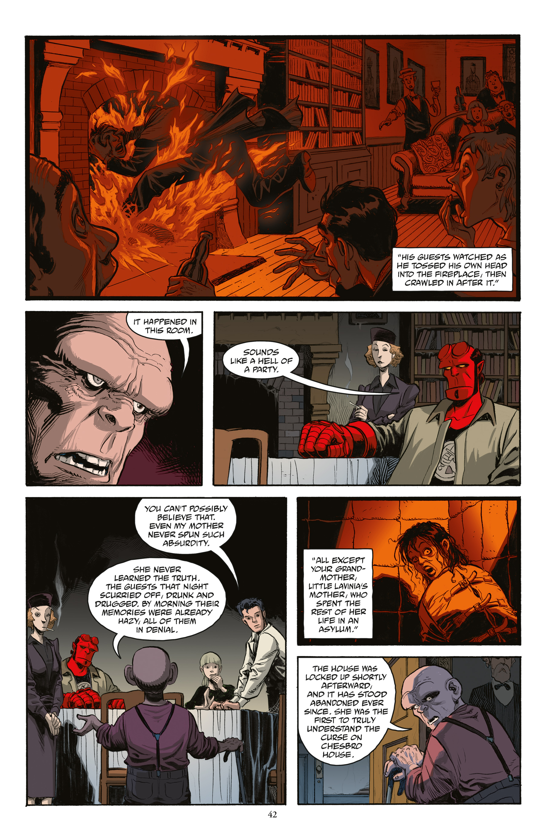 Read online Hellboy and the B.P.R.D.: The Secret of Chesbro House & Others comic -  Issue # TPB (Part 1) - 42