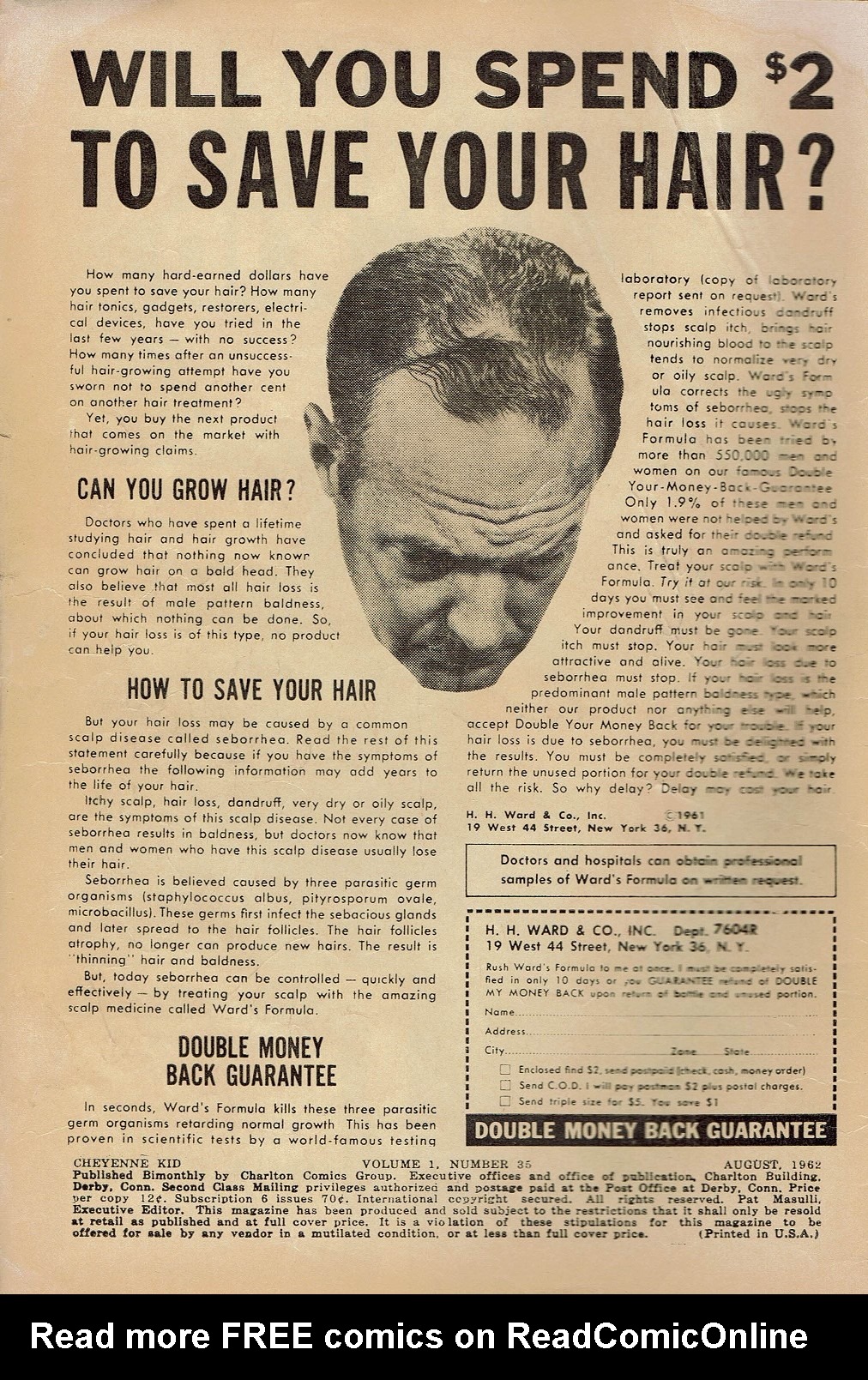 Read online Cheyenne Kid comic -  Issue #35 - 2