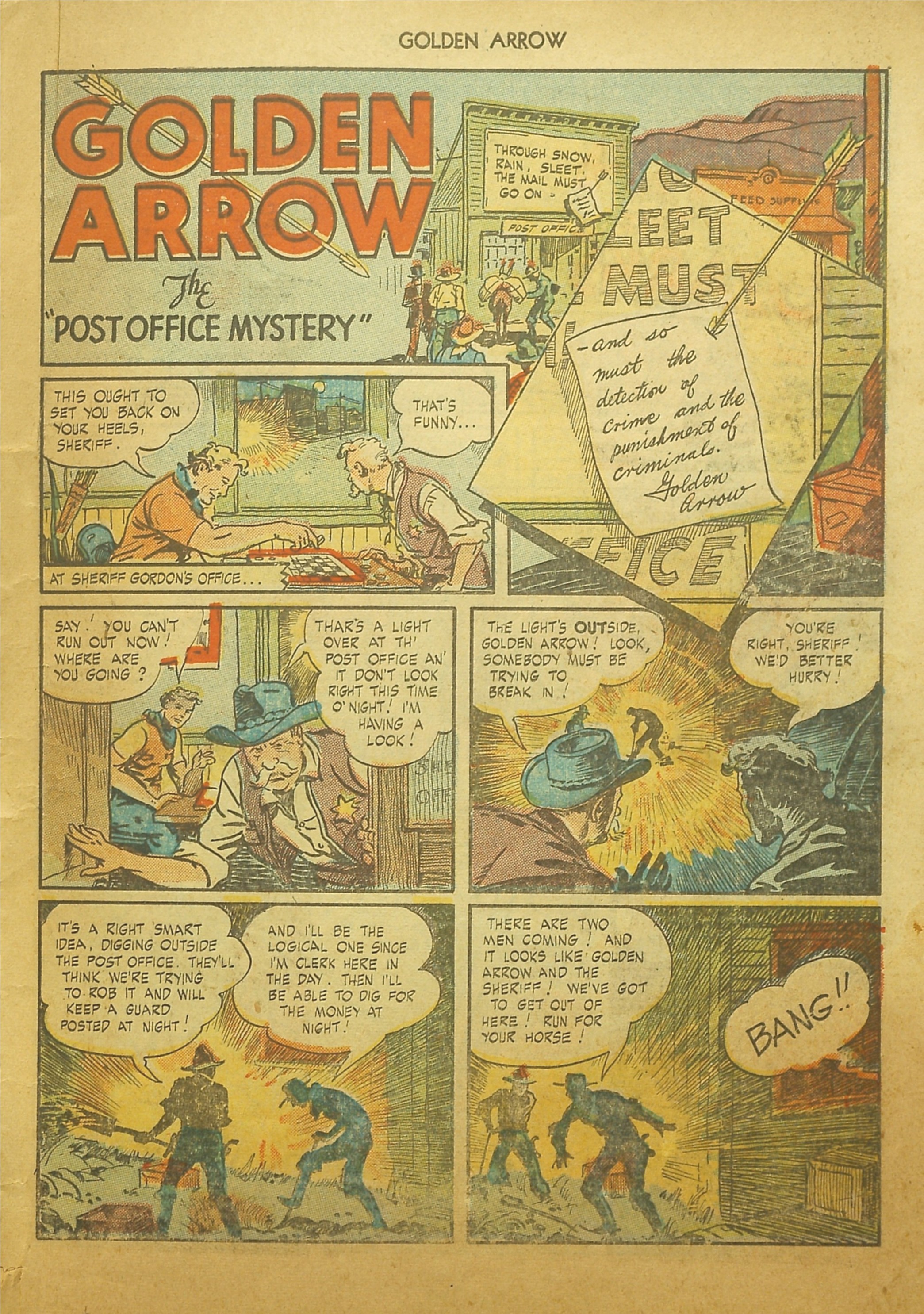 Read online Golden Arrow comic -  Issue #4 - 11