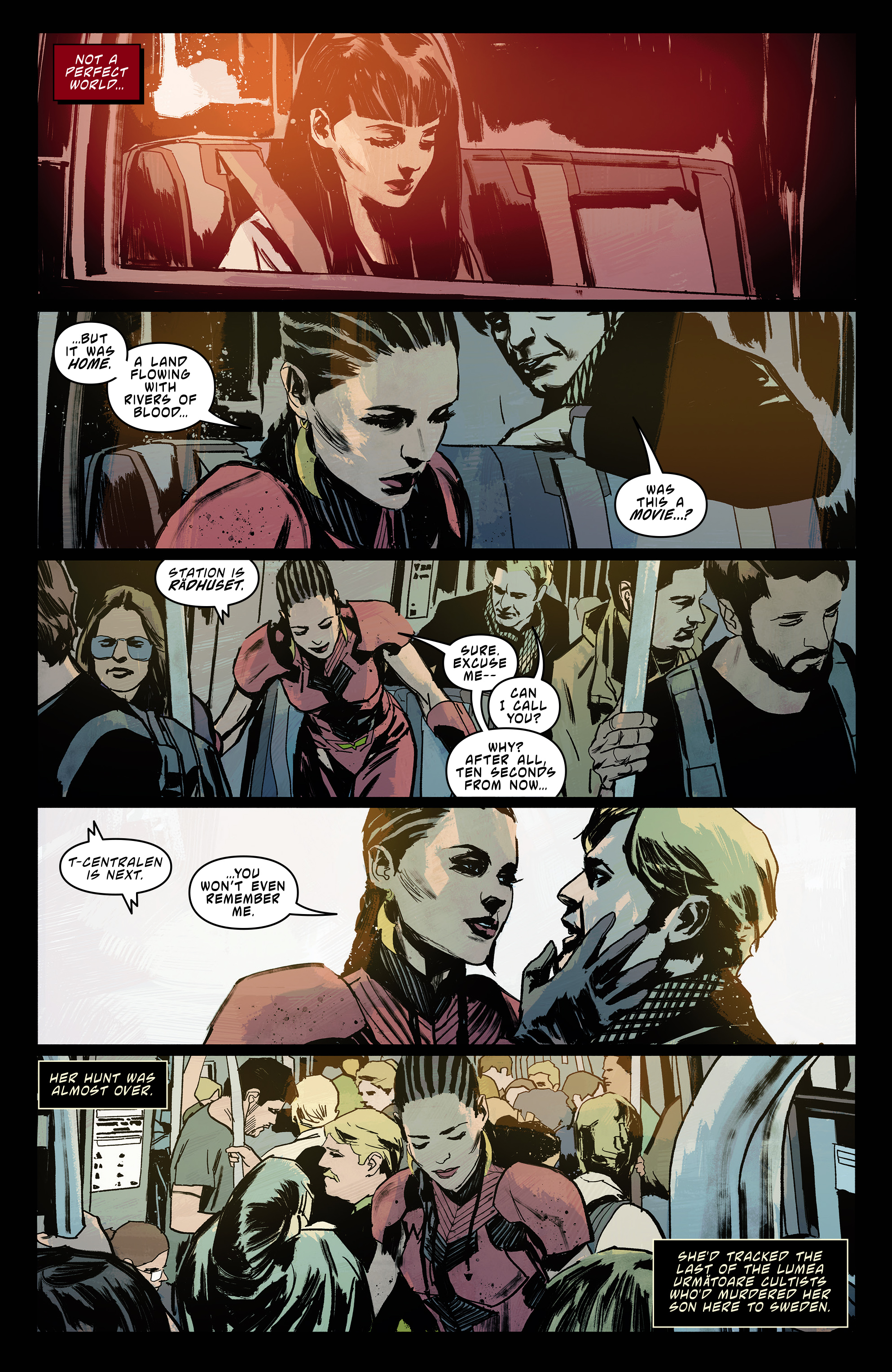 Read online Vampirella/Dracula: Rage comic -  Issue #5 - 9