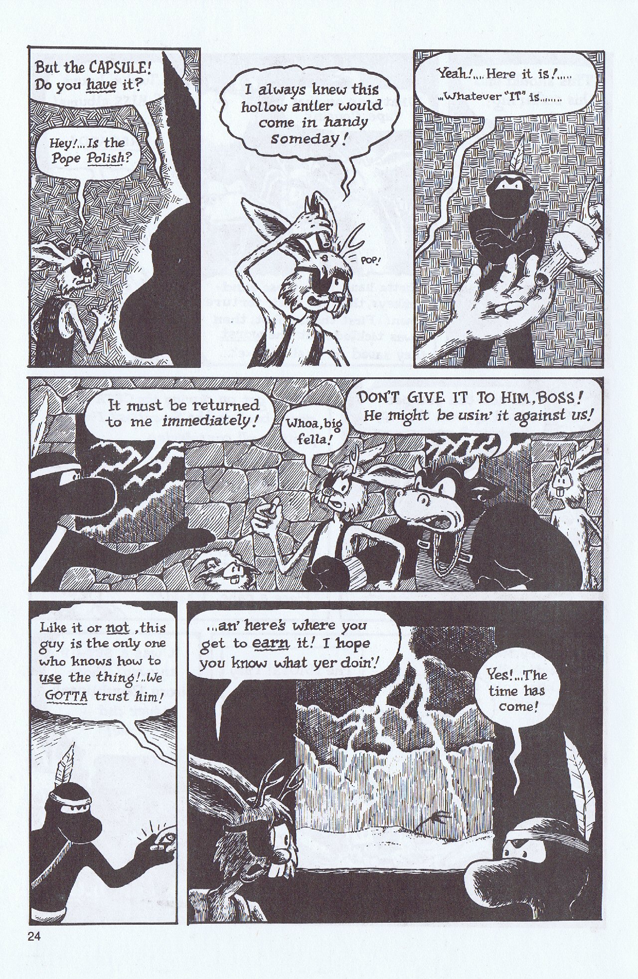 Read online Tales Of The Jackalope comic -  Issue #3 - 26