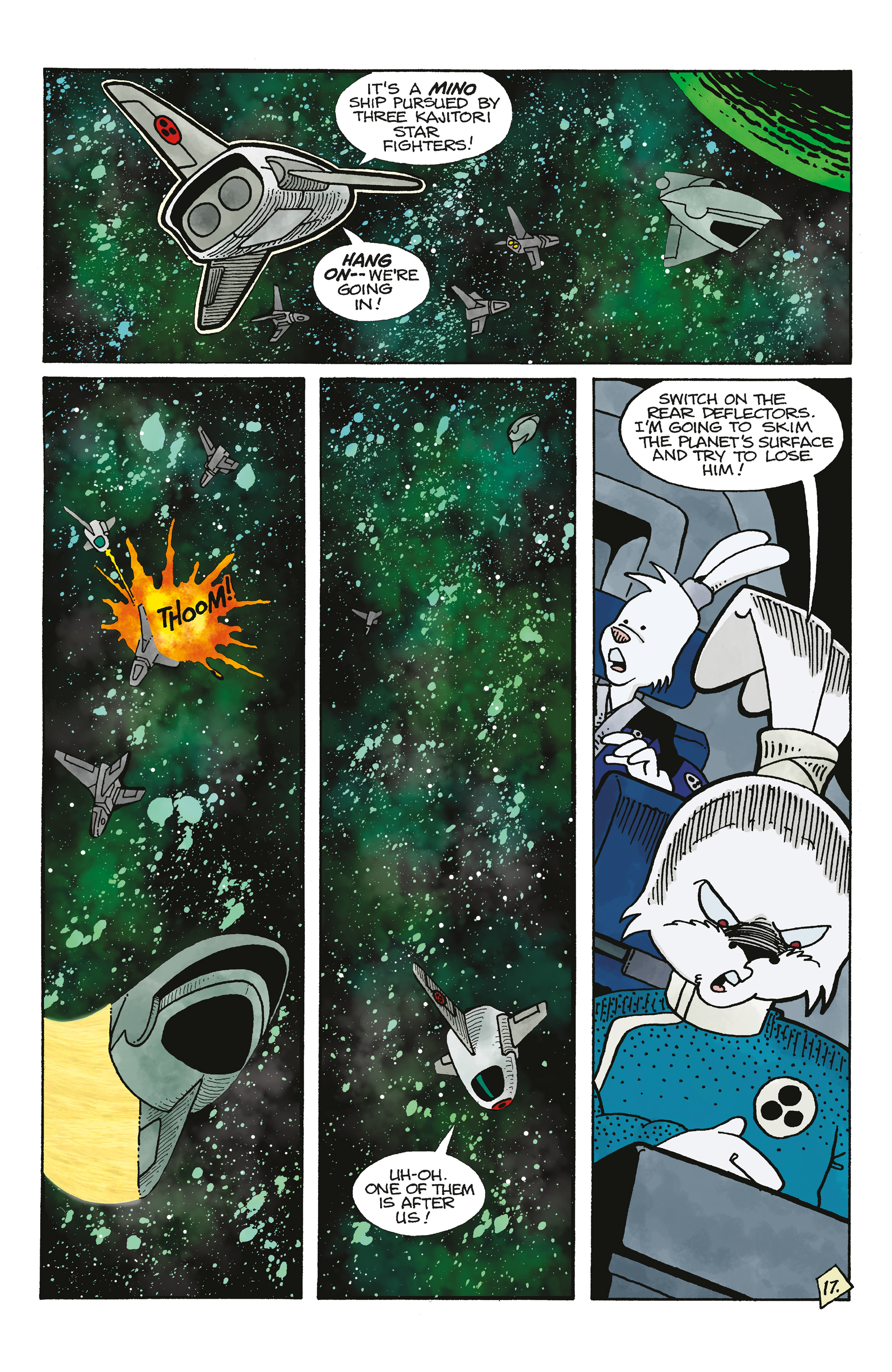 Read online Space Usagi: Death and Honor comic -  Issue #2 - 19