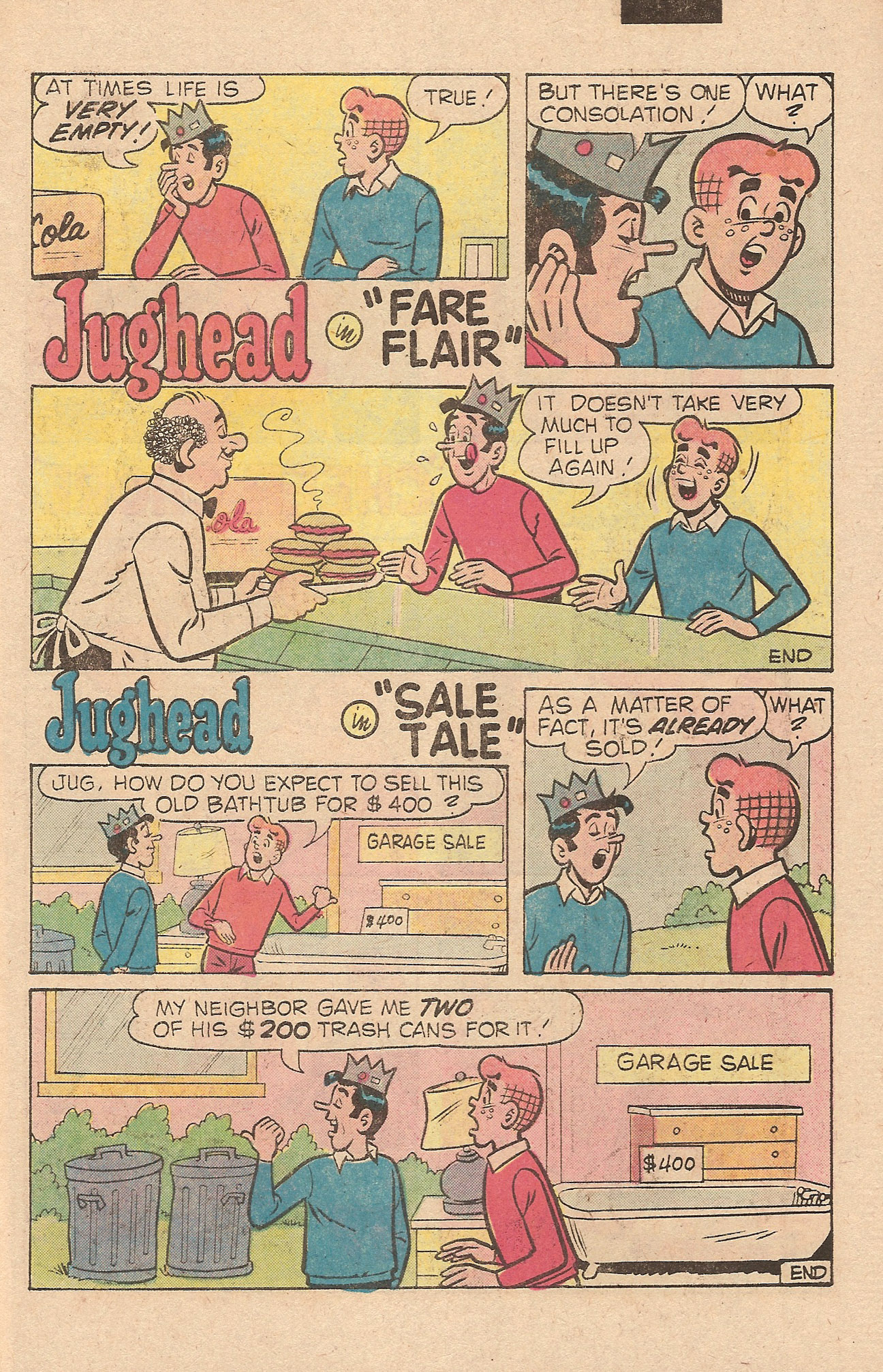 Read online Jughead's Jokes comic -  Issue #71 - 7
