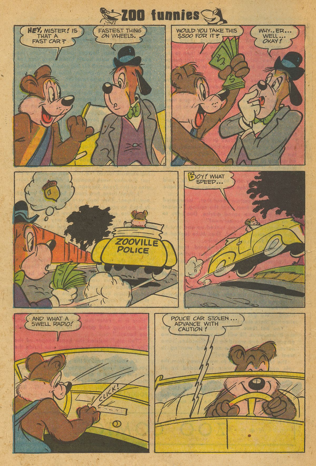 Read online Zoo Funnies comic -  Issue #3 - 22