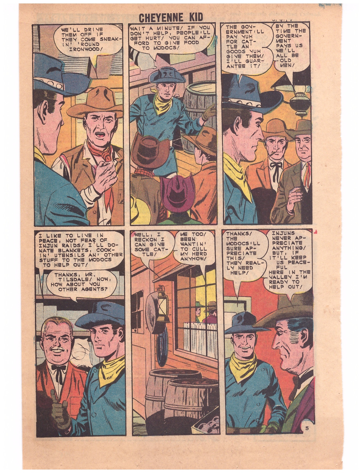 Read online Cheyenne Kid comic -  Issue #46 - 16