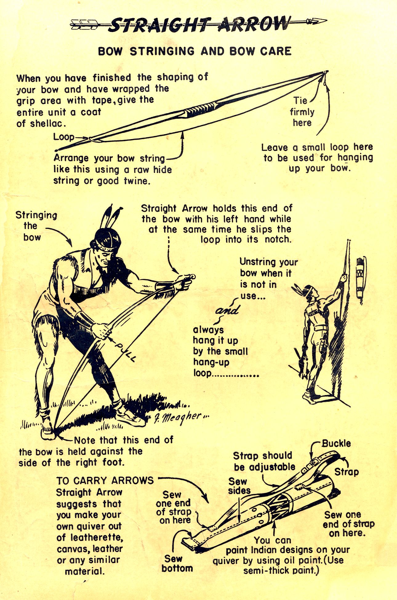 Read online Straight Arrow comic -  Issue #9 - 35