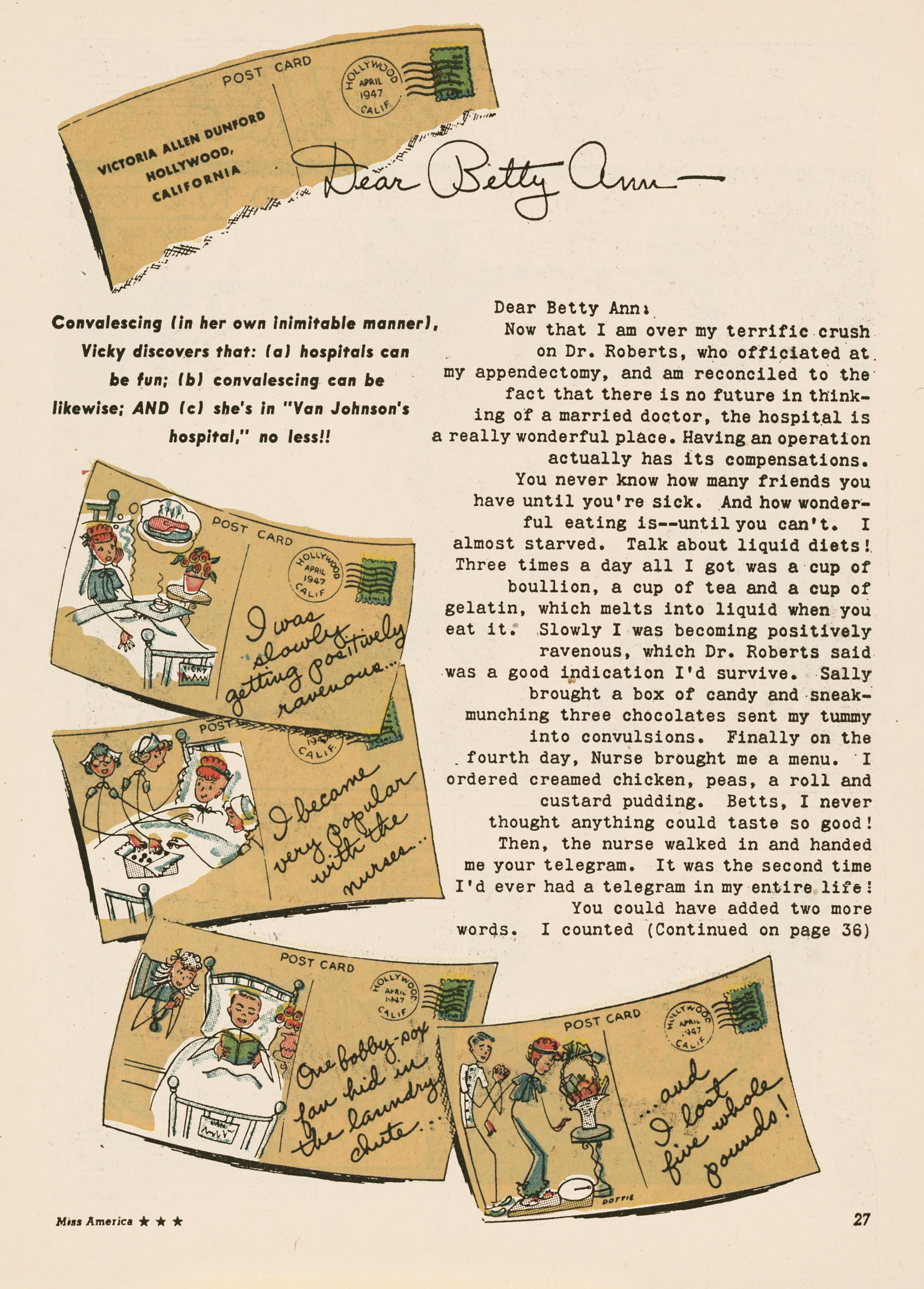 Read online Miss America Magazine comic -  Issue #31 - 22