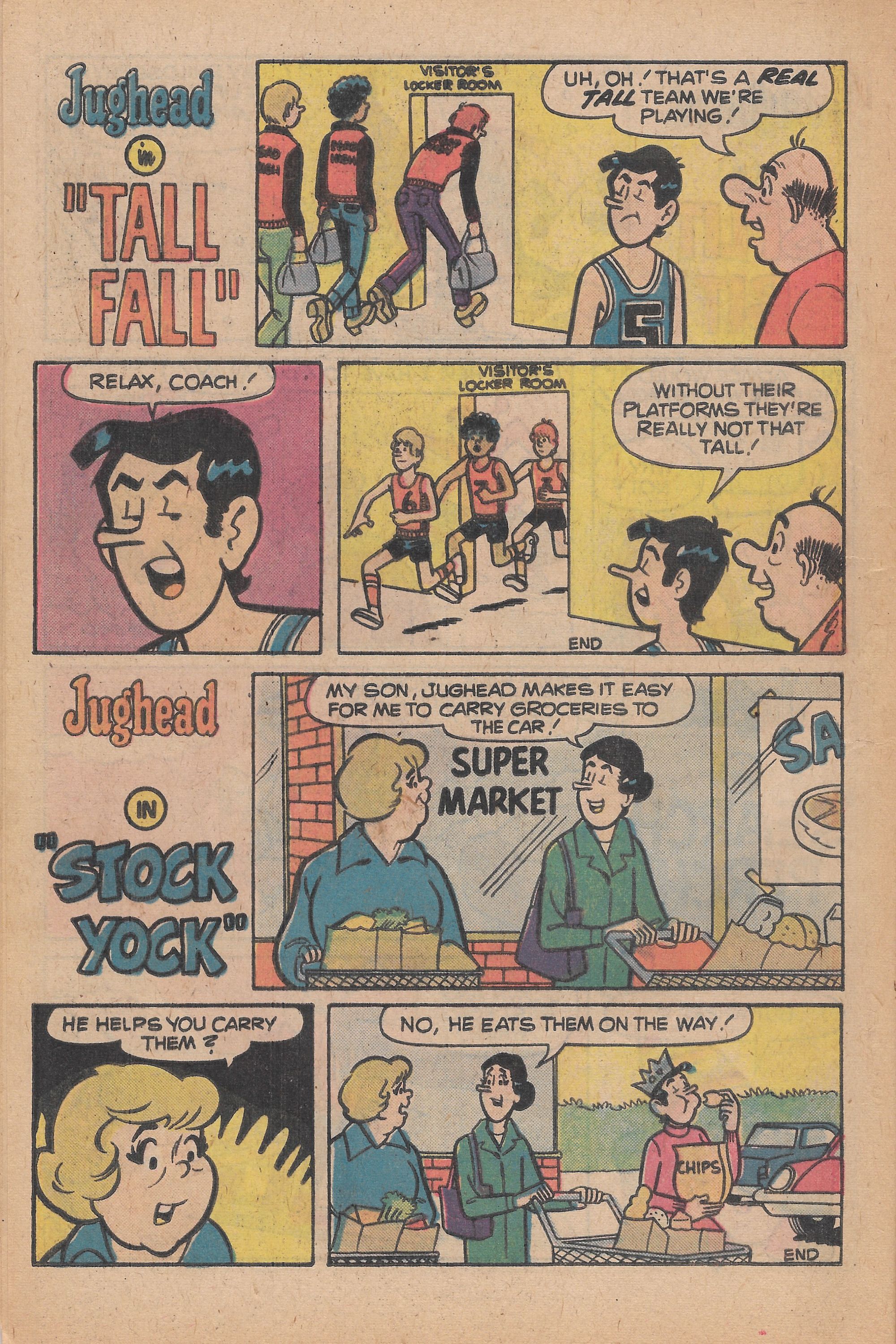 Read online Jughead's Jokes comic -  Issue #53 - 16