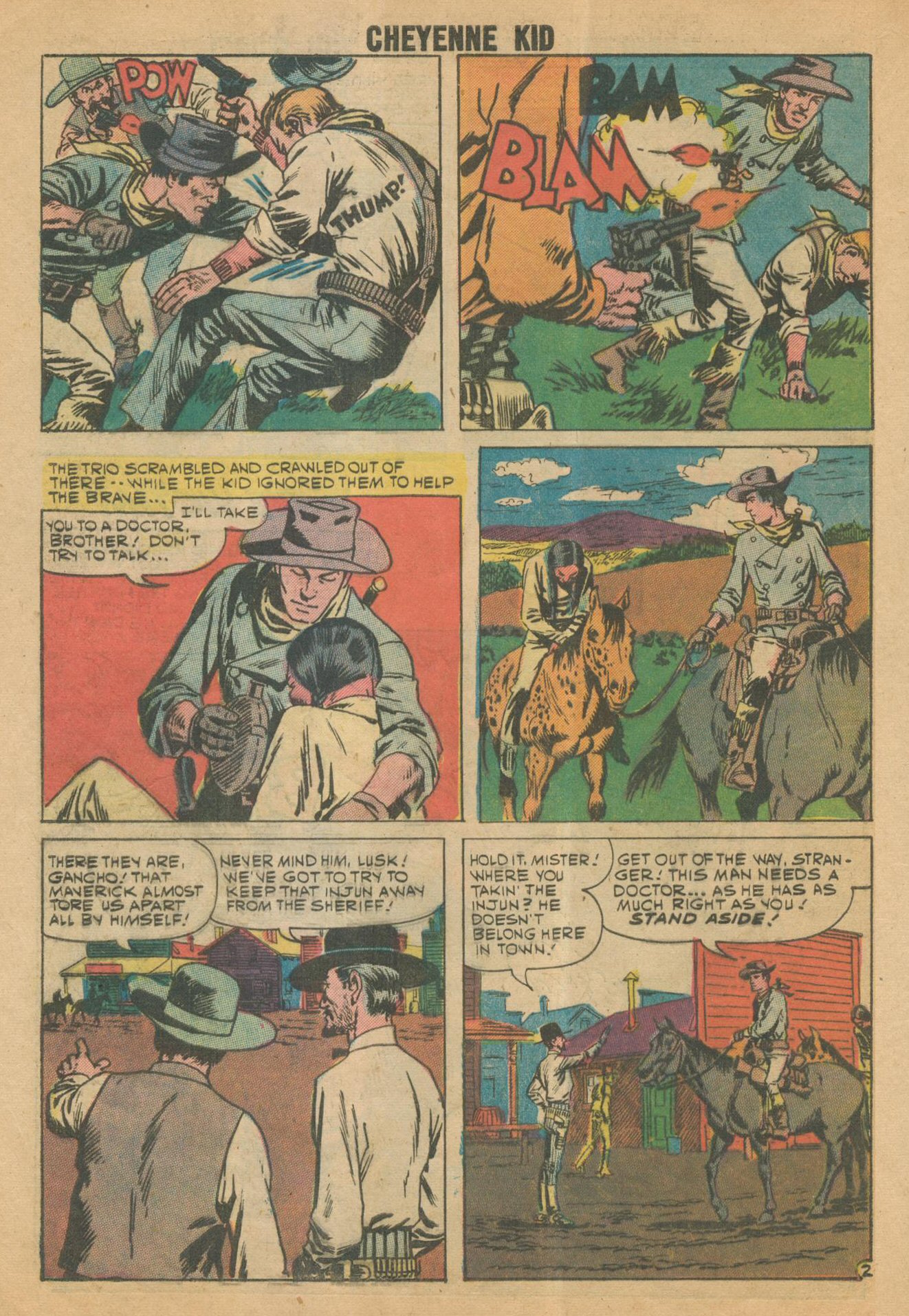 Read online Cheyenne Kid comic -  Issue #20 - 27
