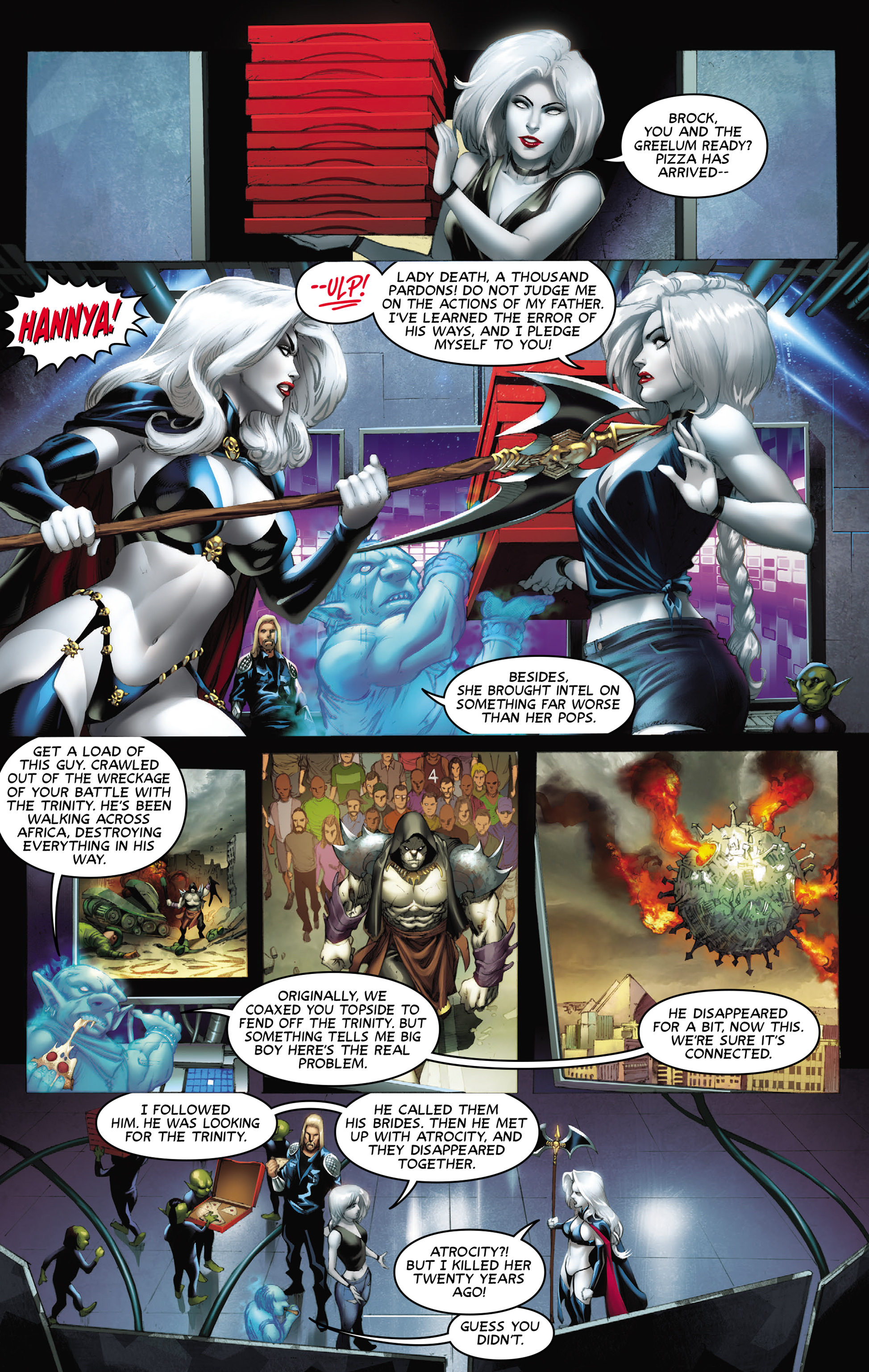 Read online Lady Death: Cataclysmic Majesty comic -  Issue # Full - 7