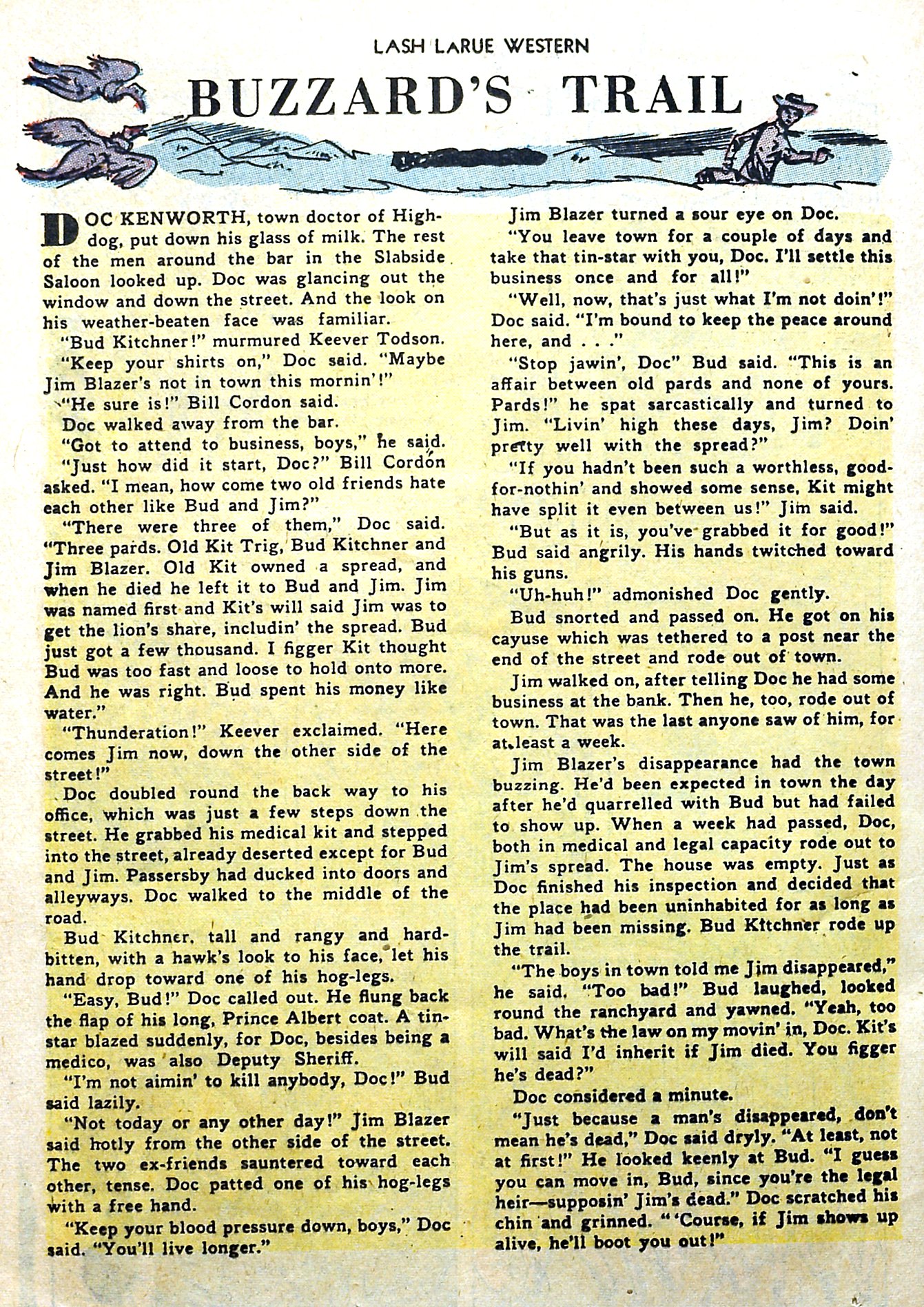 Read online Lash Larue Western (1949) comic -  Issue #57 - 24