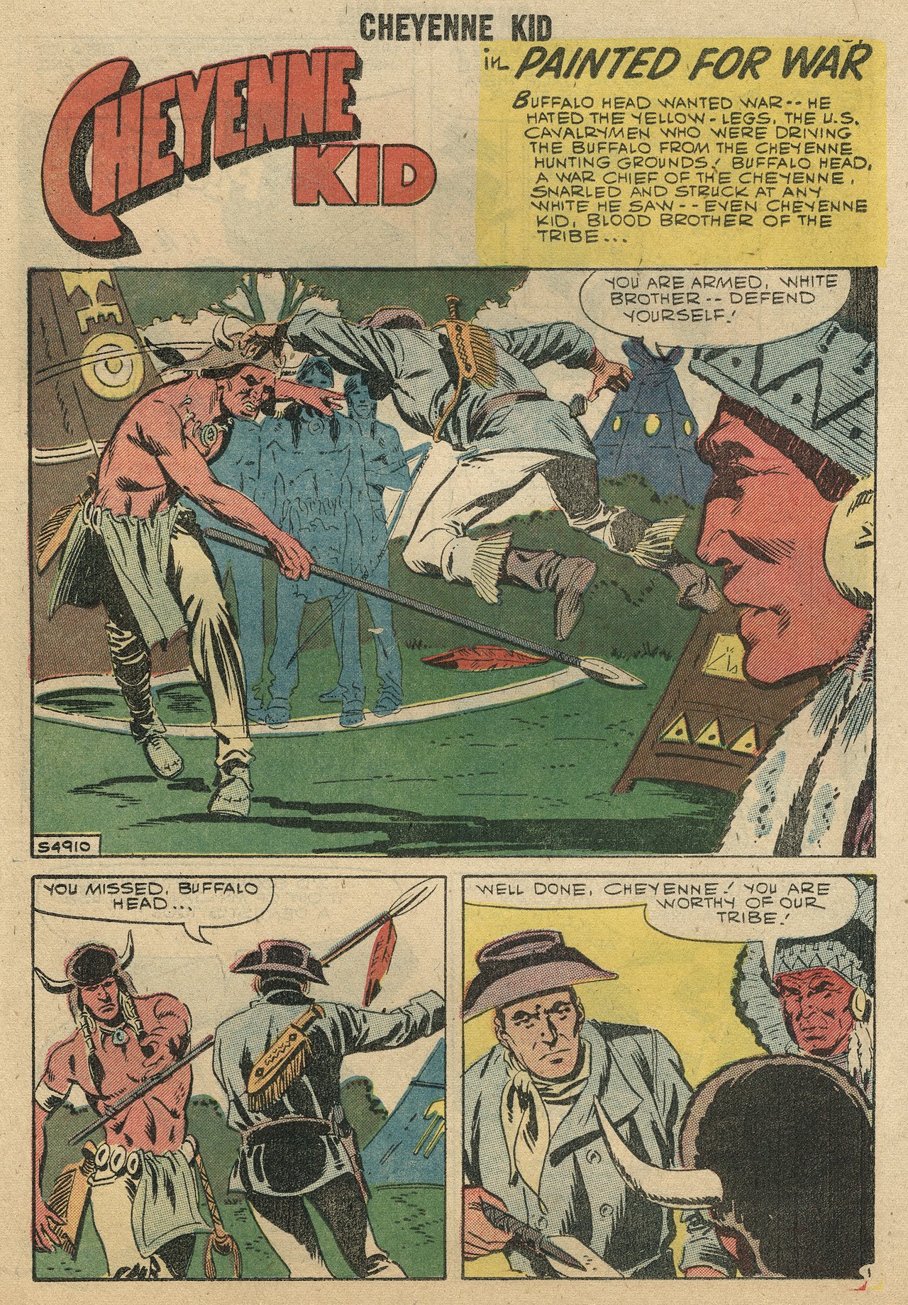 Read online Cheyenne Kid comic -  Issue #16 - 25